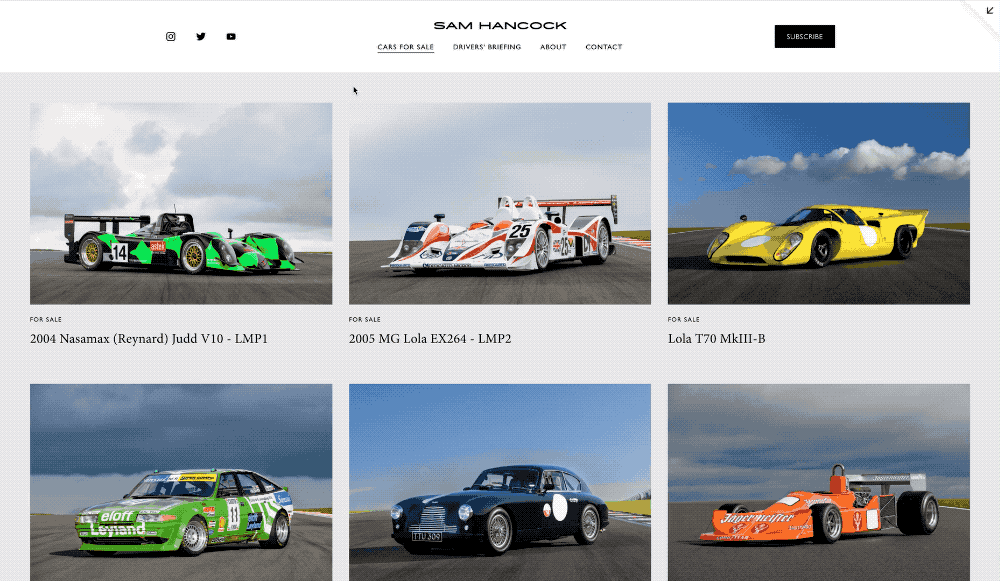 Replace Thumbnail Image On Hover Will Myers Squarespace Plugins