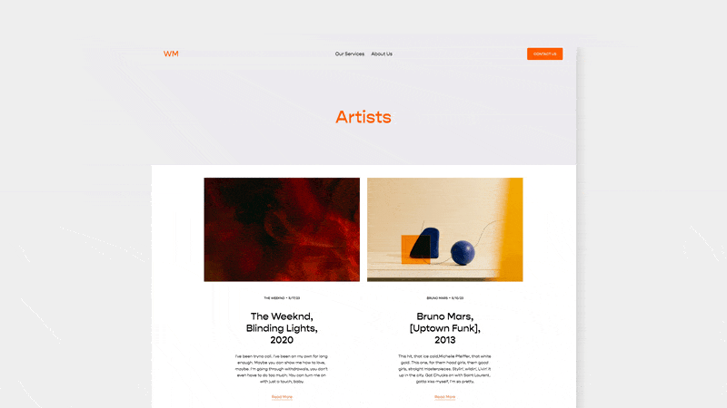 Custom Category Pages