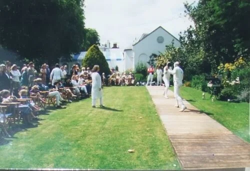Hurlingham fencing piste pre-2002