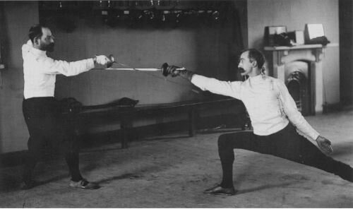 Felix Clay (left) and Henry Balfour