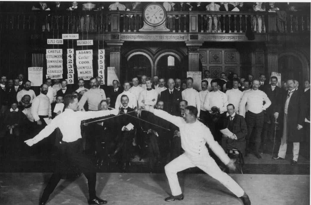 W H C Stavely (left) and W H Grenfell