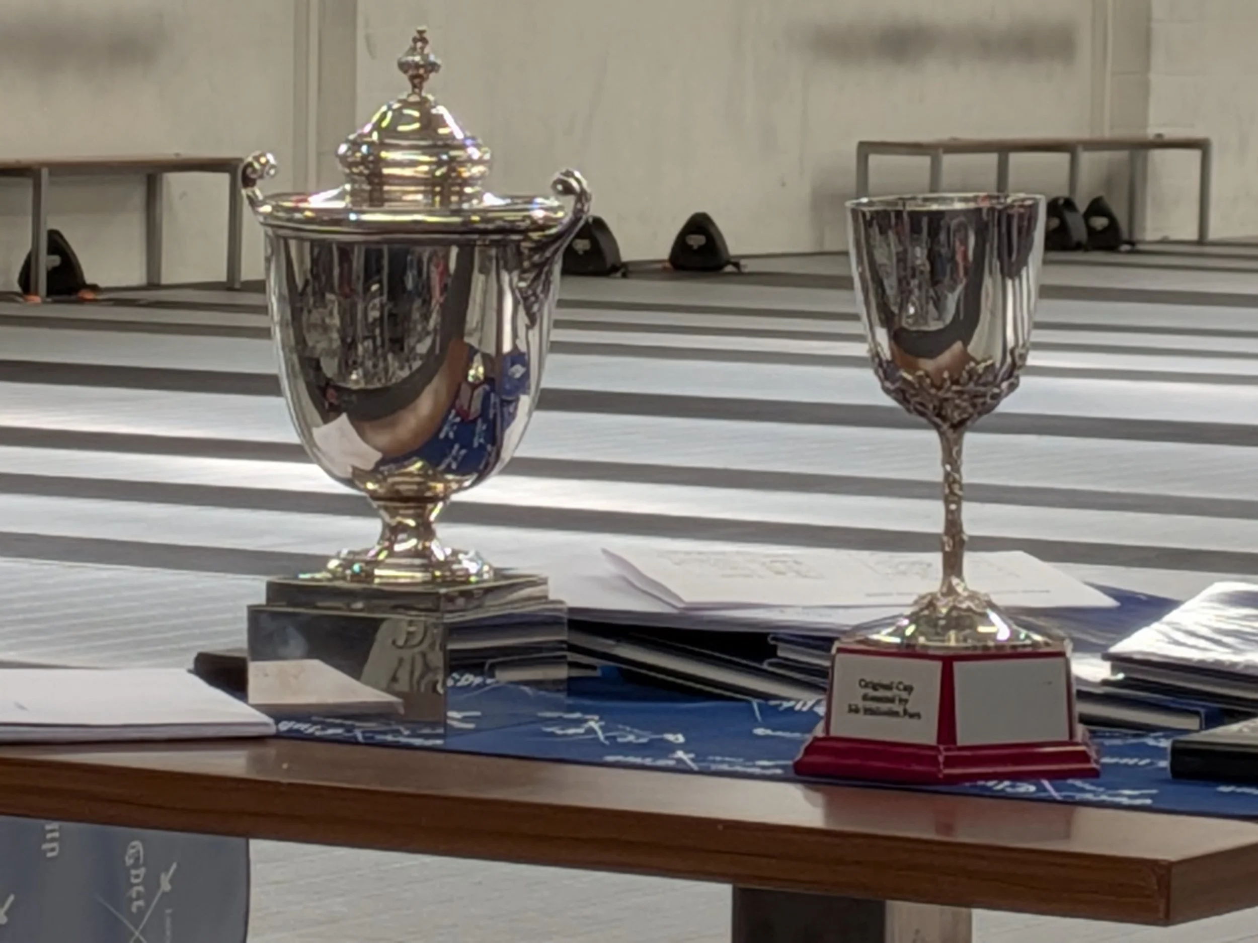 Colin and Danielle win back to back Epée Club Cups.