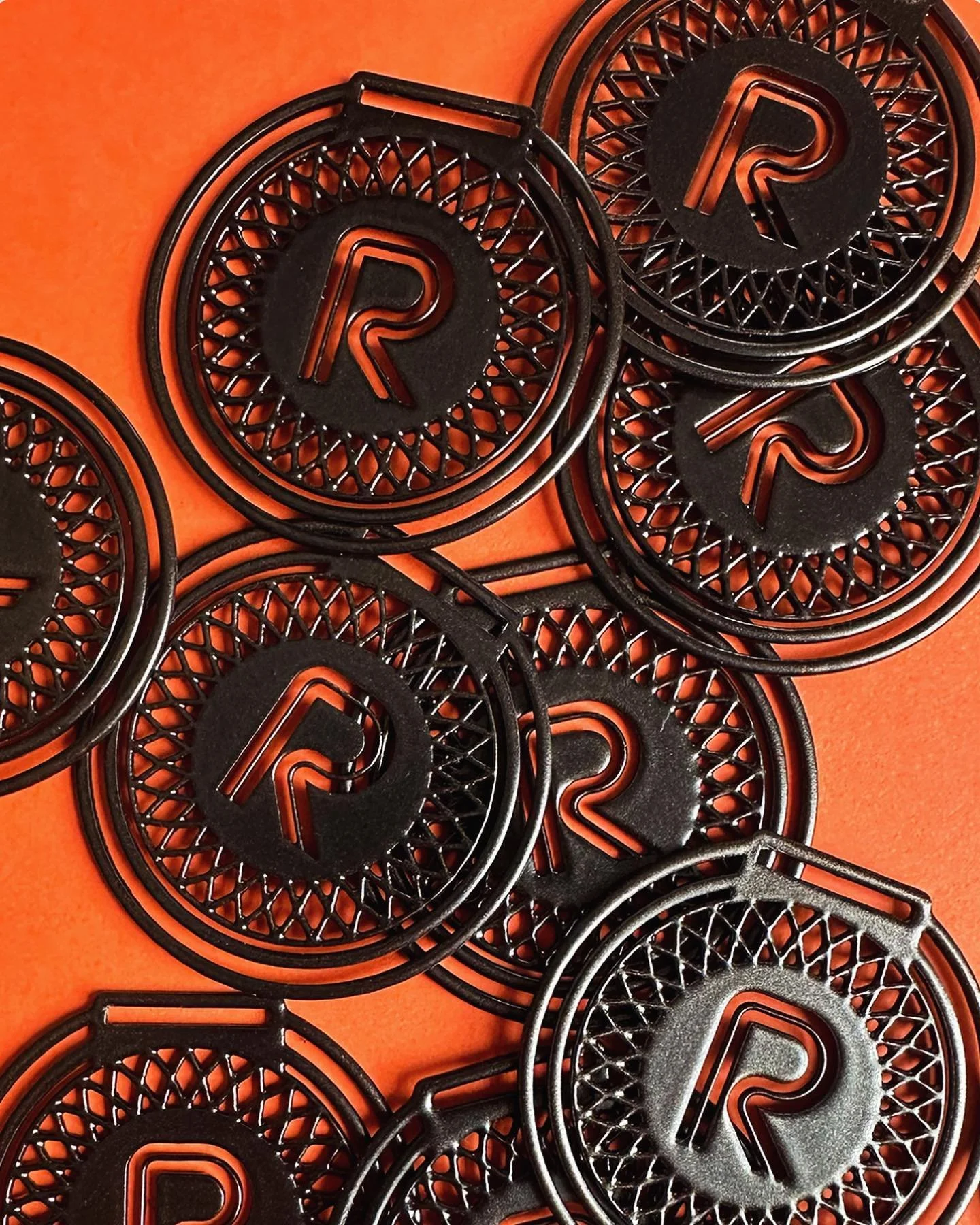 En route to Monaco Grand Prix 2024. Some metal clips we had made for @the.run.to 

#design #graphics #artwork #graphicdesign #visualexploration #designstudio #creativeagency #creativestudio