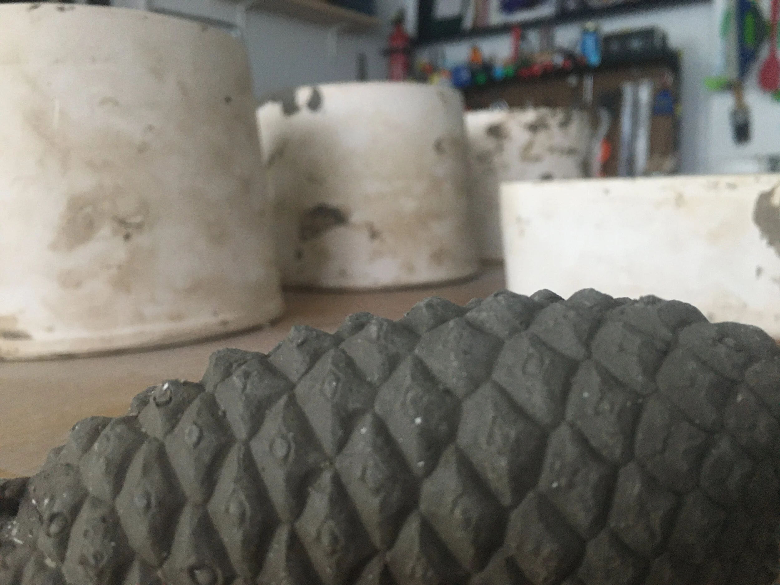 Slip cast Pinecone