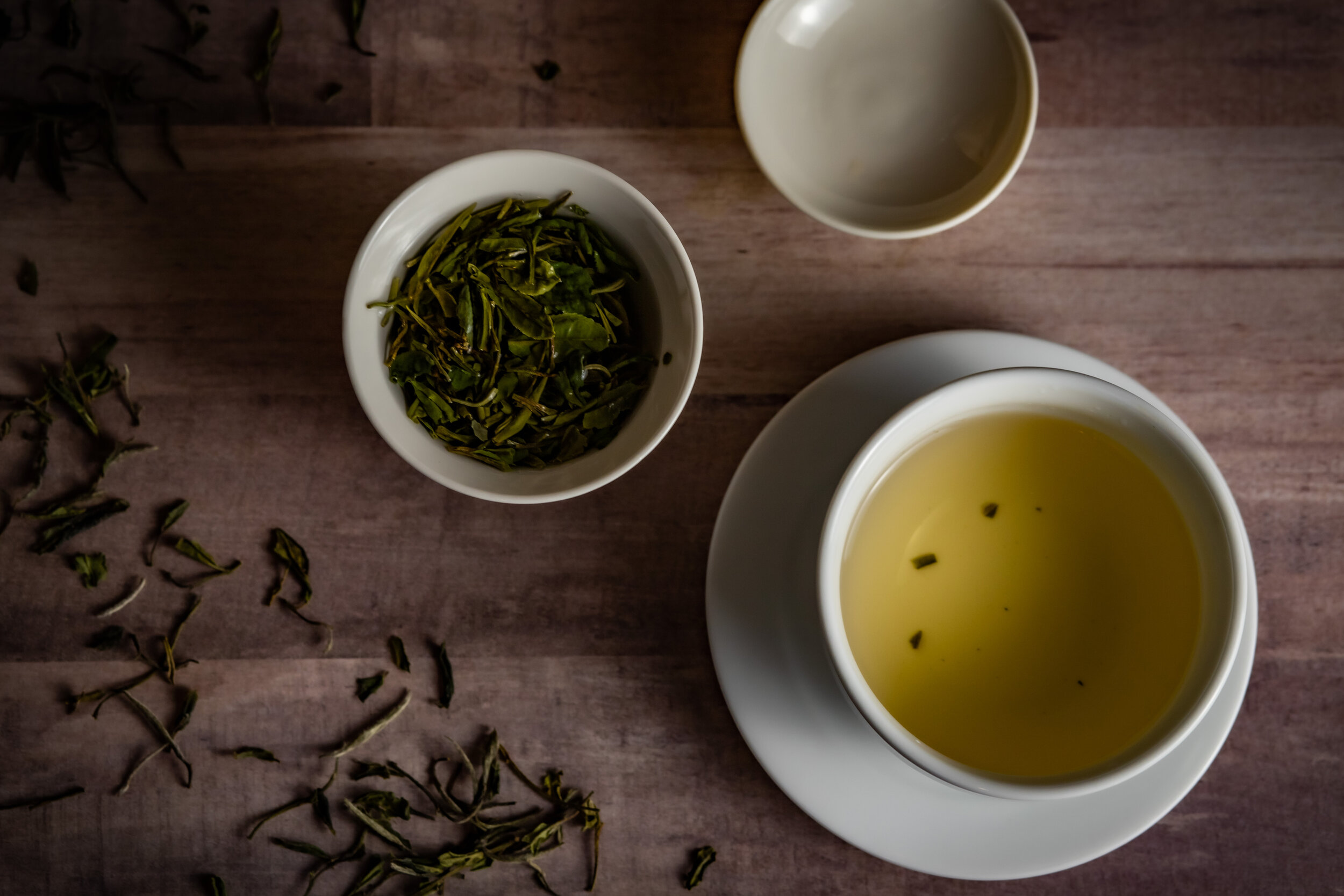 Winter Tea Sample Collection
