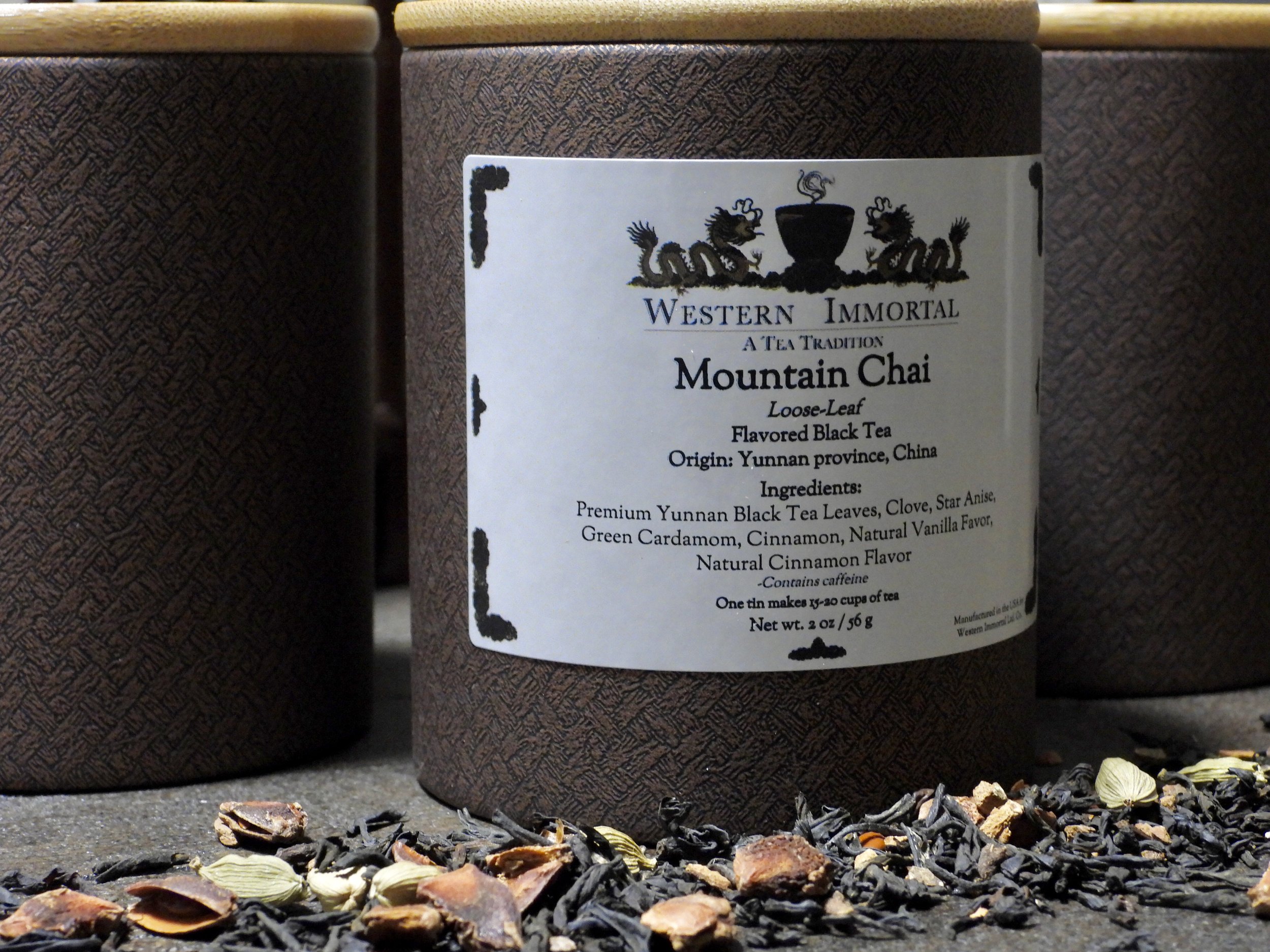 Mountain Chai 2 oz Gift Tin