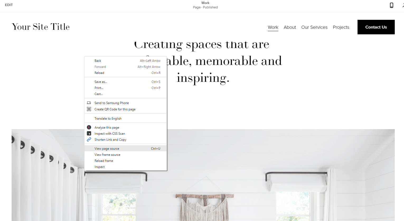 HOW TO FIND THE TEMPLATE YOU USE ON SQUARESPACE VERSION 7.1 — Elsy