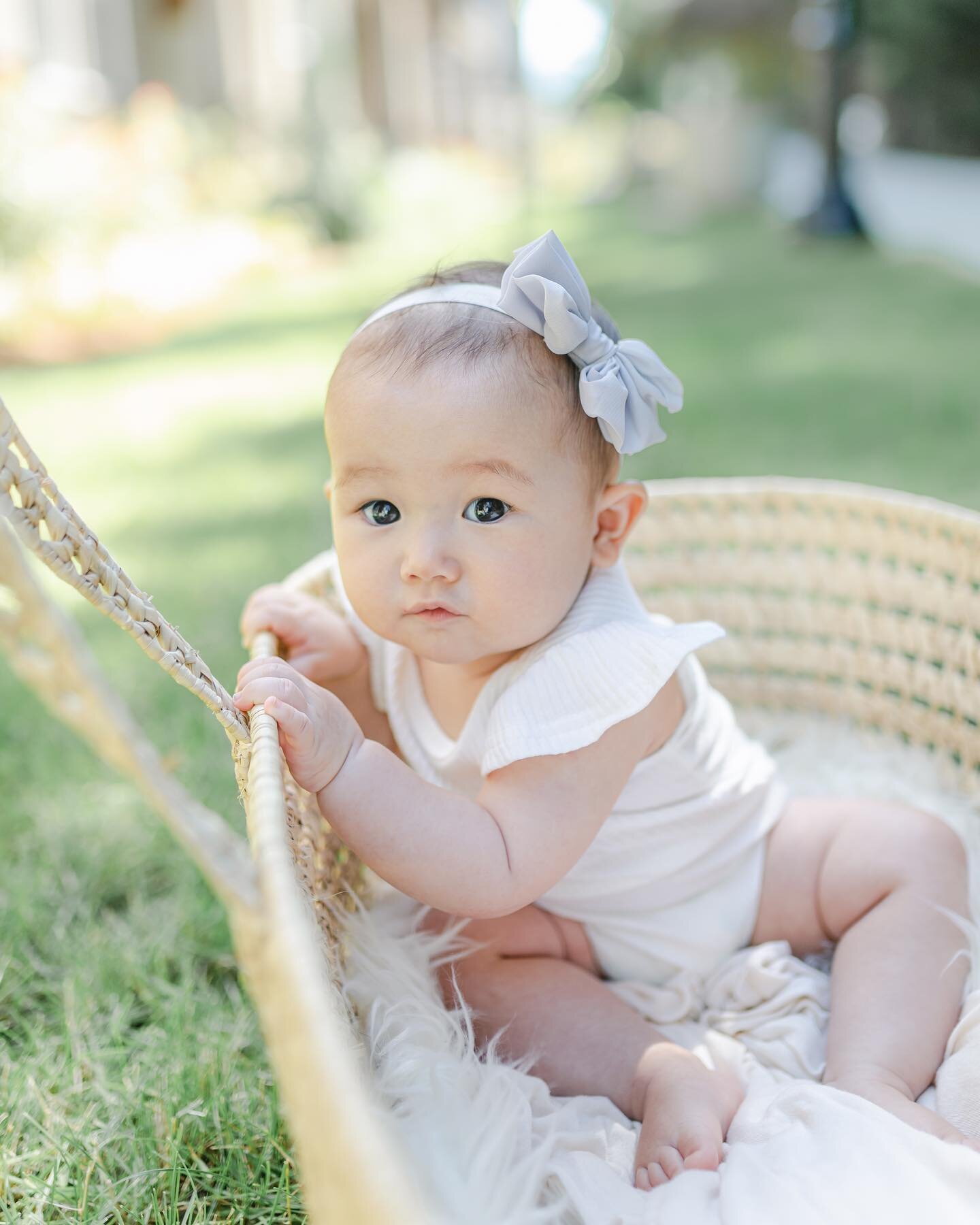 Six months of cuteness💛
Swipe to see her beautiful family, also find out the way she looks at her mama. It melts my heart!!

6ヶ月の記念に！
スクスク大きくなれること、当たり前で当たり前じゃない大事な節目に💕