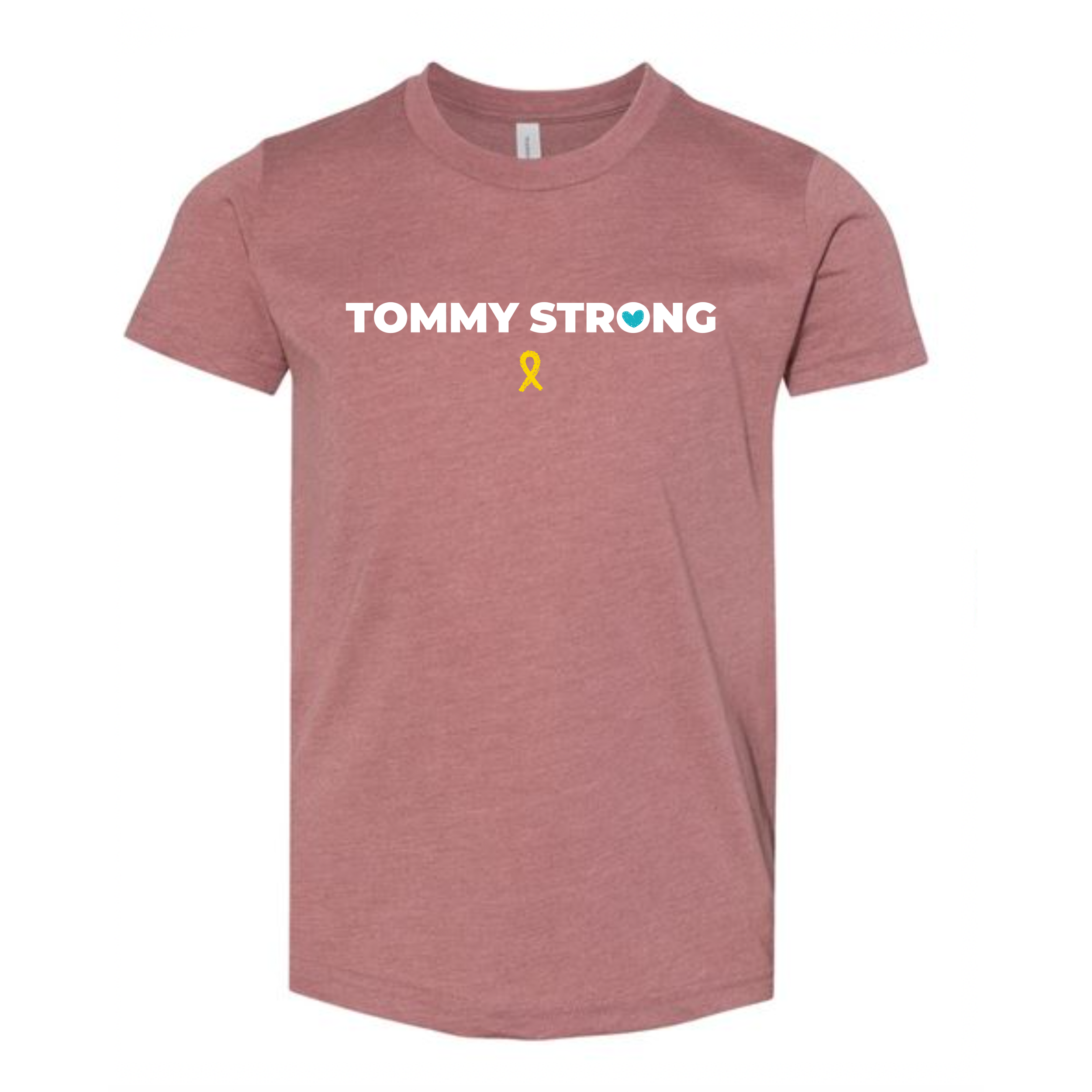 Youth Tommy Strong T-Shirt (Mauve)