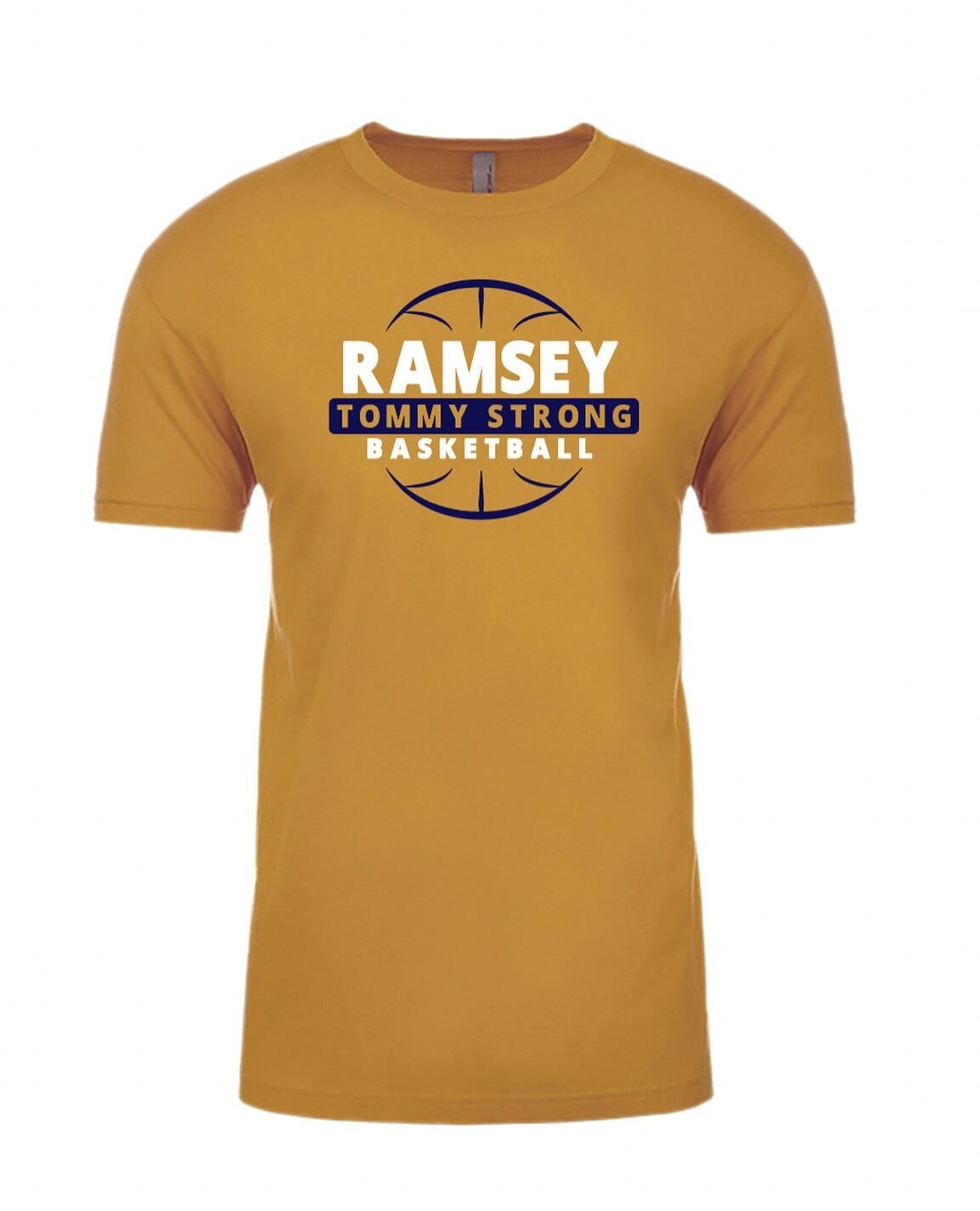 🎗️🏀 Ramsey basketball fans, get ready to GO GOLD for Tommy Strong game day on February 10th! 🏀🎗️

Pre-order your GOLD team tee in our shop (link in profile) through Jan 29th. Tees will be available for pickup on the 9th or at the game. Available 