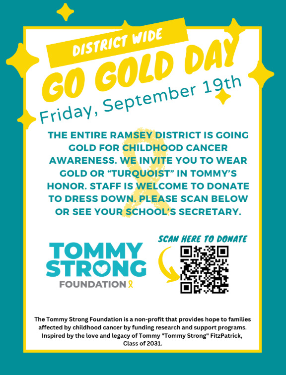 Ramsey School District Goes Gold!