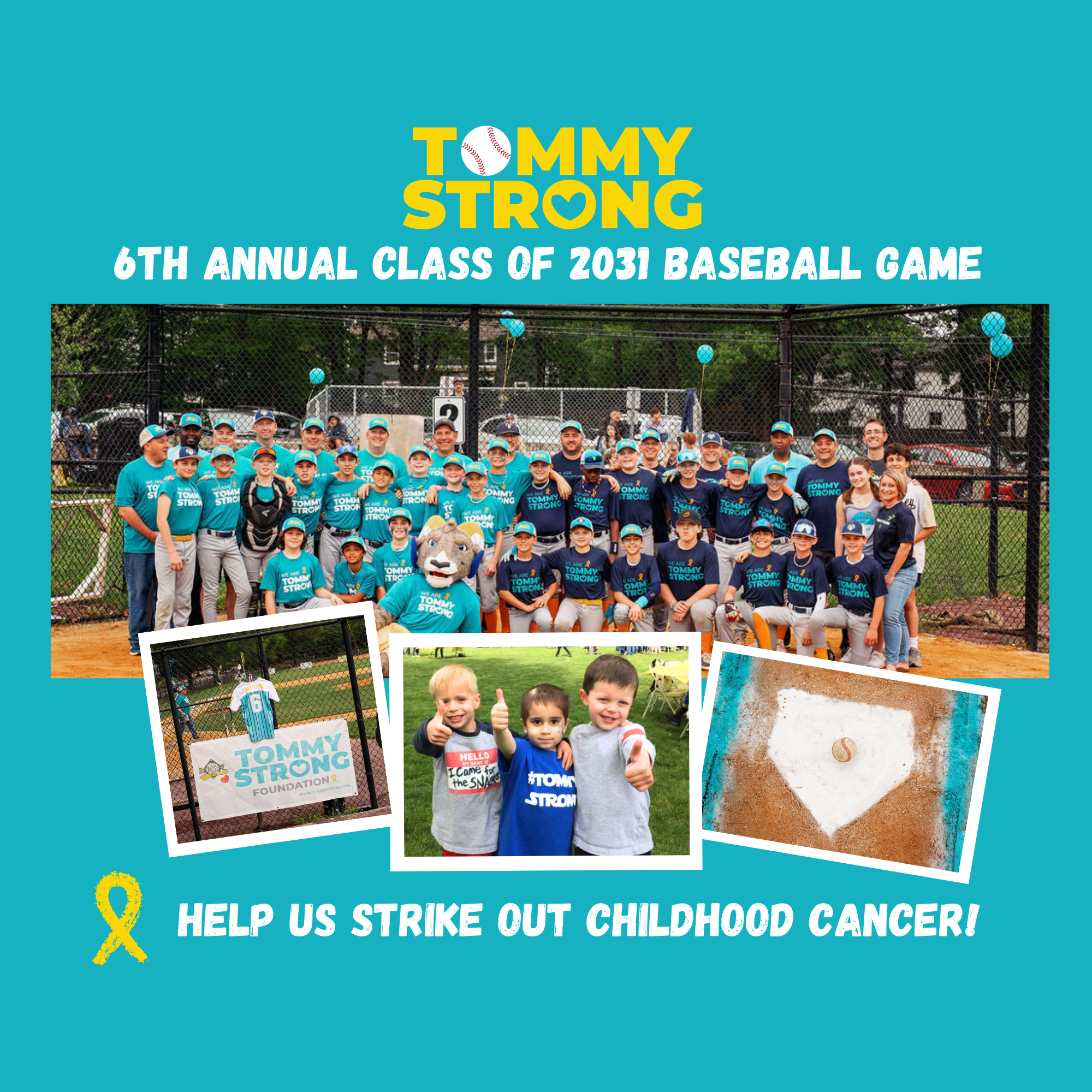 6th Annual “Class of 2031” TOMMY STRONG Baseball Game