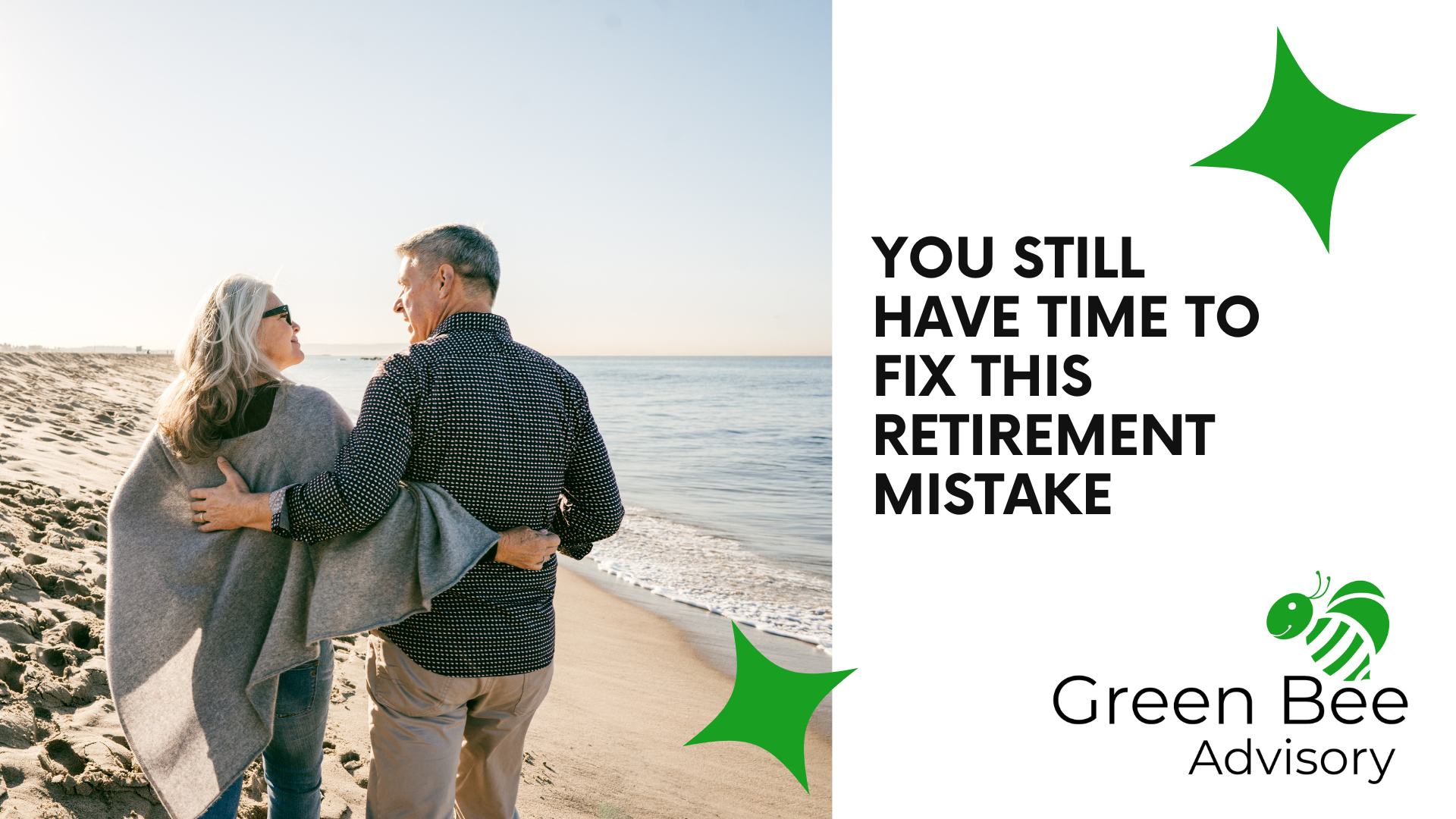 wealthy retired couple on the beach