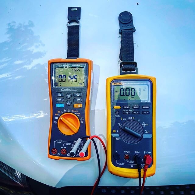 Anyone running either of these meters? Keysight or fluke?
*
*
*
*
#hvac #hvactools #hvactool #fluke #keysight #multimeter #87v #toolsofthetrade #tools #hvactechnician #hvactech #tooladdict #tooladdiction #electrical