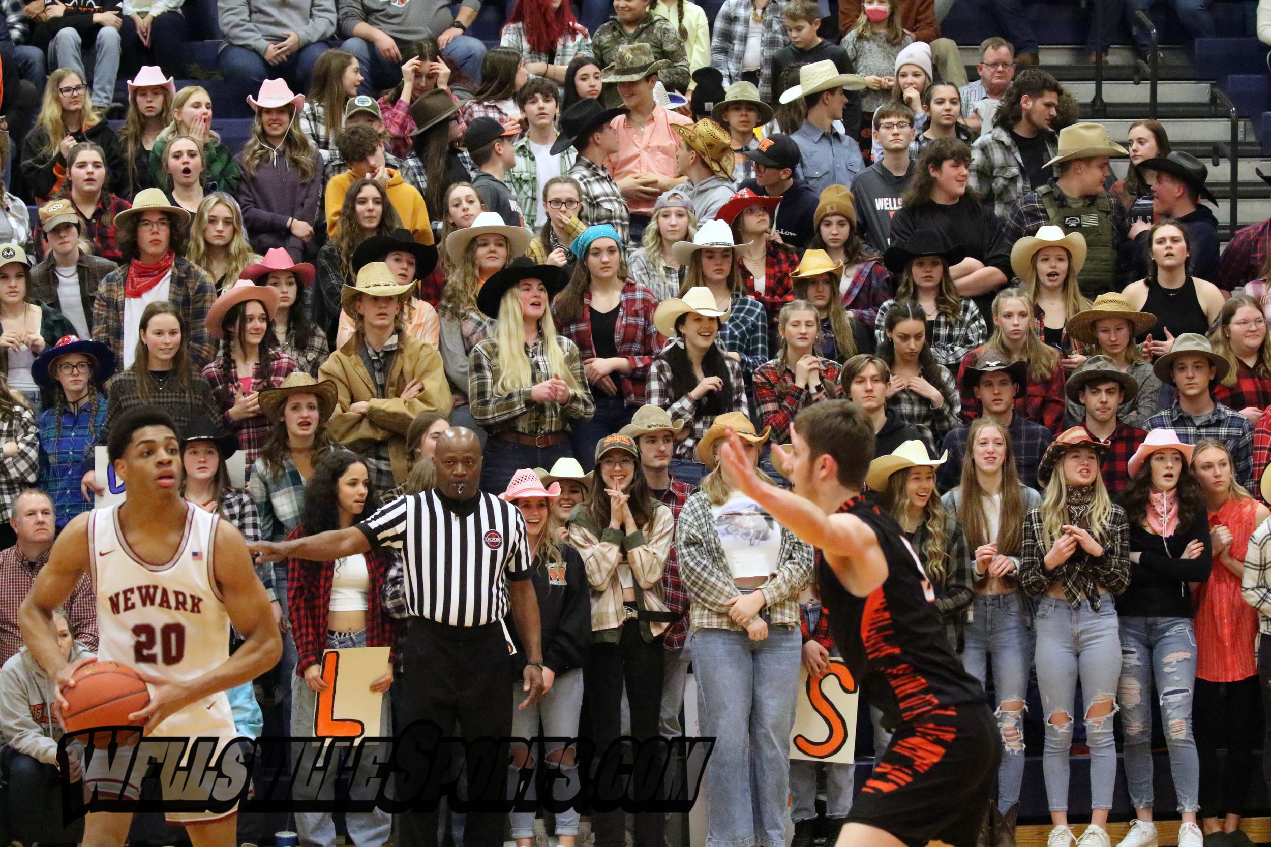  The Lions Den faithful showed up and showed out for what was Wellsville’s final game of the season in Penn Yan, filling the bleachers to almost full capacity to cheer their team on. Wellsville fell to Newark by a 45-41 count in the Class B State Qua