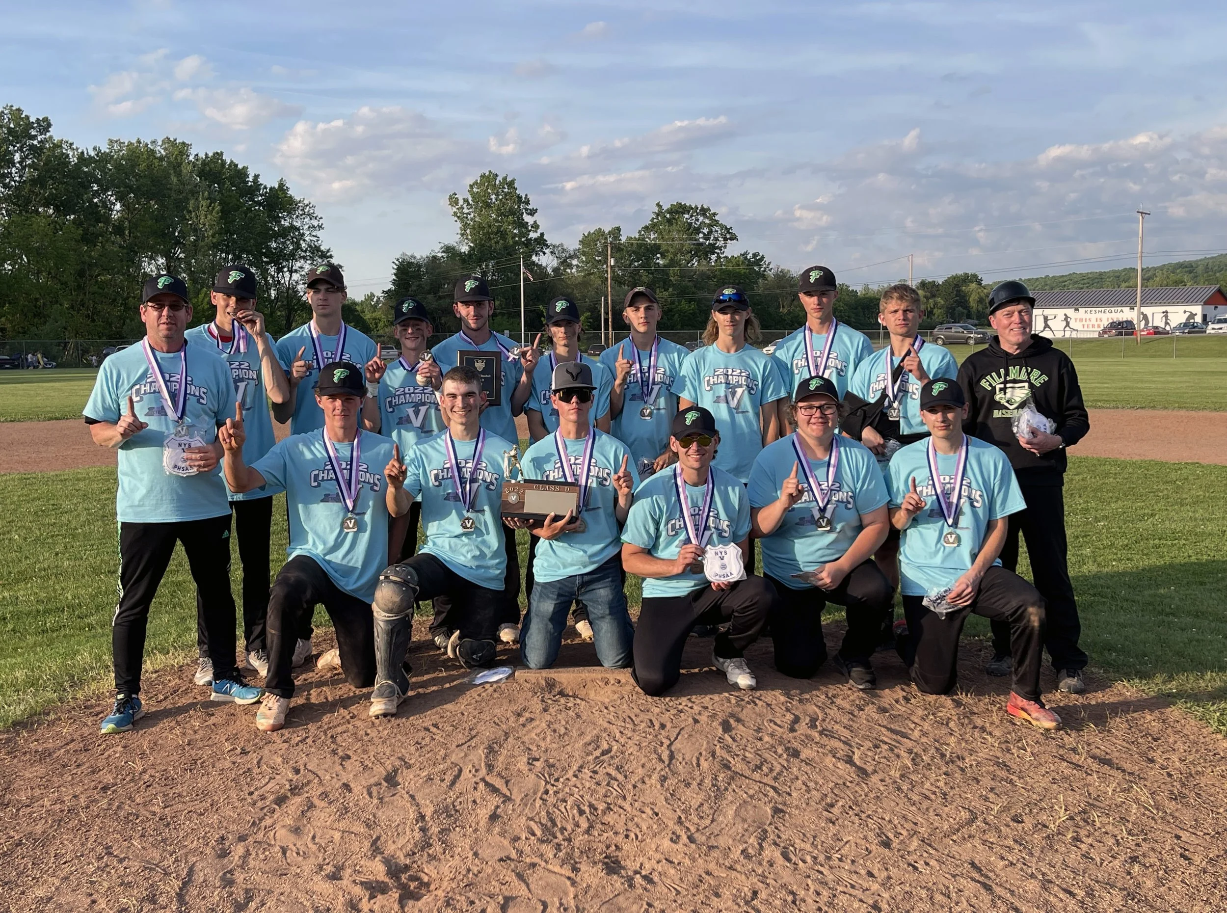 A FIRST FOR EVERYTHING: Zubikowski’s 3-run nuke, impeccable defense serves up No. 1 Fillmore’s 1st title since ‘00, the very first for coach Bill Nolan in 4-3 edging of No. 2 Avoca/Prattsburgh