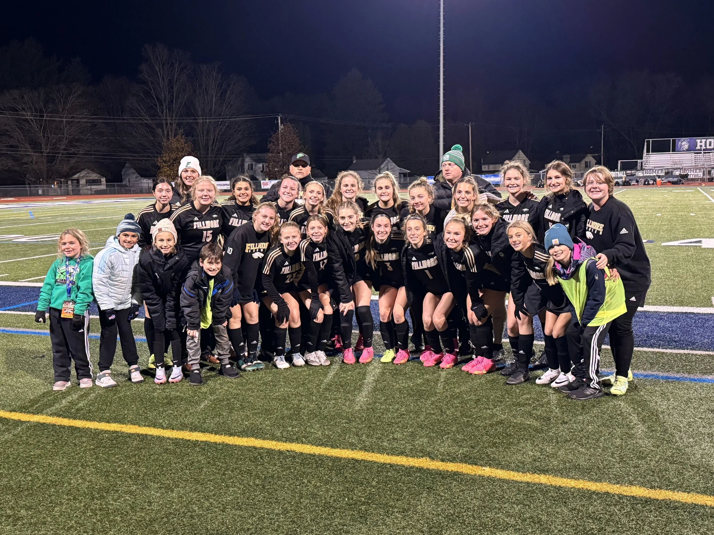 Fillmore sets immediate tone with 3 1st half goals against Section X’s Lisbon, Hope Russell nets pair to pace Lady Eagles towards Sunday’s Class D State Finals with 4-1 victory