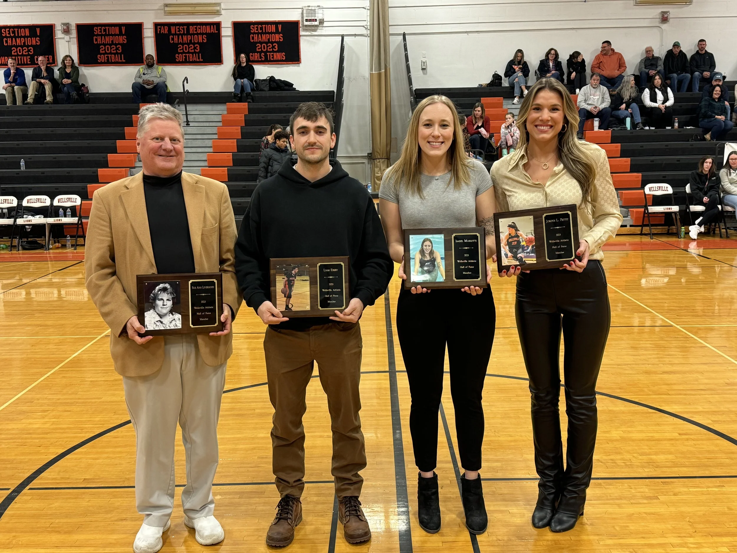 Hall of Fame weekend hits Wellsville, as school inducts Class of 2023 into historic halls; Lady Lions downed by Rush-Henrietta, boys team goes past Greece Odyssey behind Howard’s 4th quarter