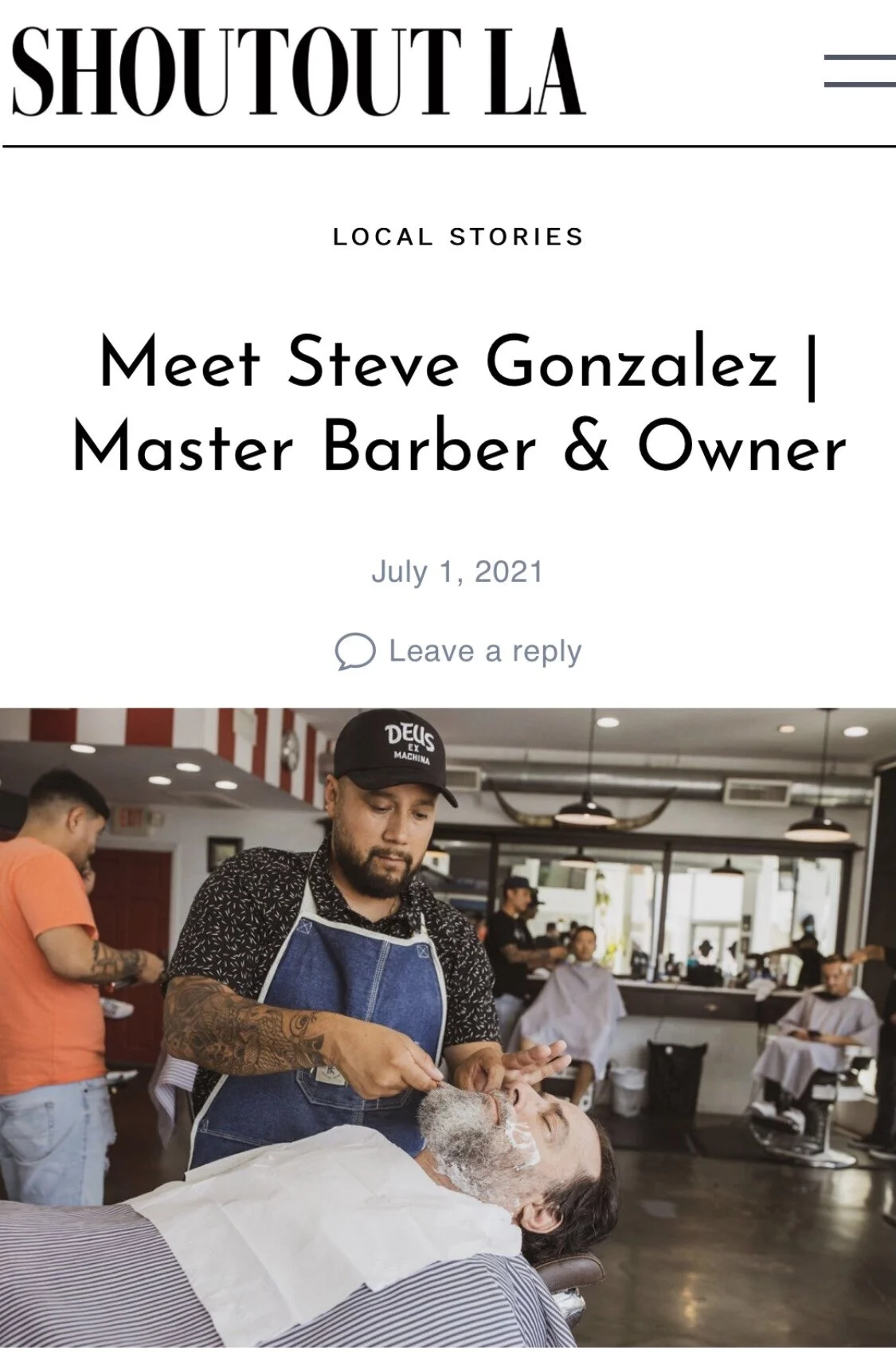 The Best in West Los Angeles SHAVE AND CO.