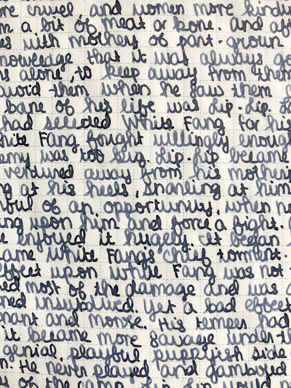 Ink Review 212 Montblanc Midnight Blue Fountain Pen Pharmacist