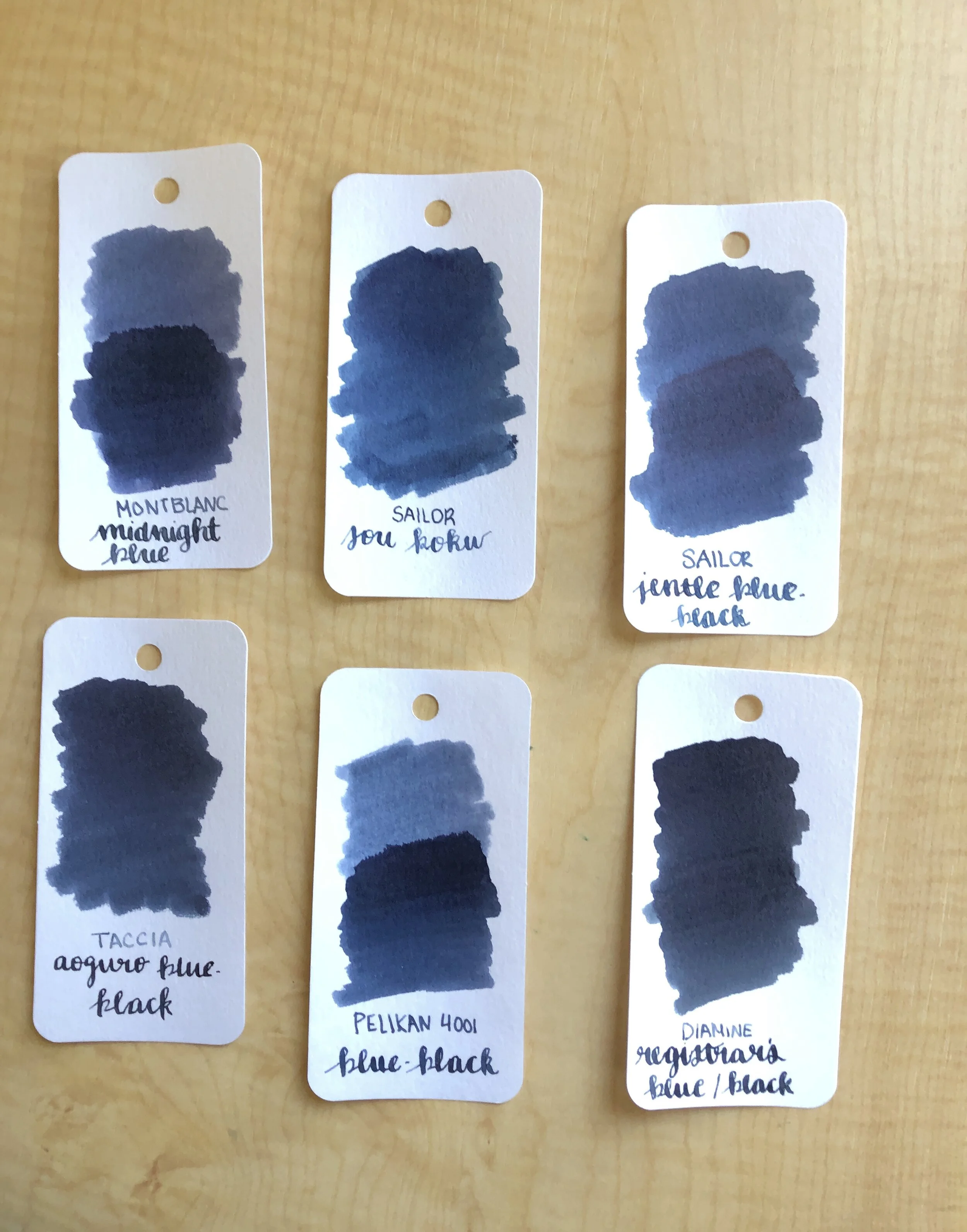 Ink Review 315 Diamine Registrar's BlueBlack — Fountain Pen Pharmacist