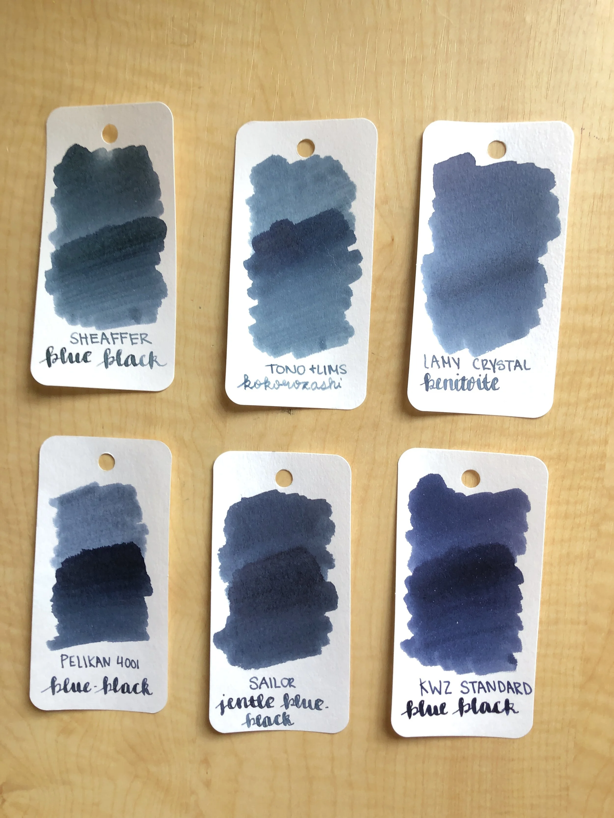 Ink Review 422 Sheaffer Skrip Blue Black — Fountain Pen Pharmacist