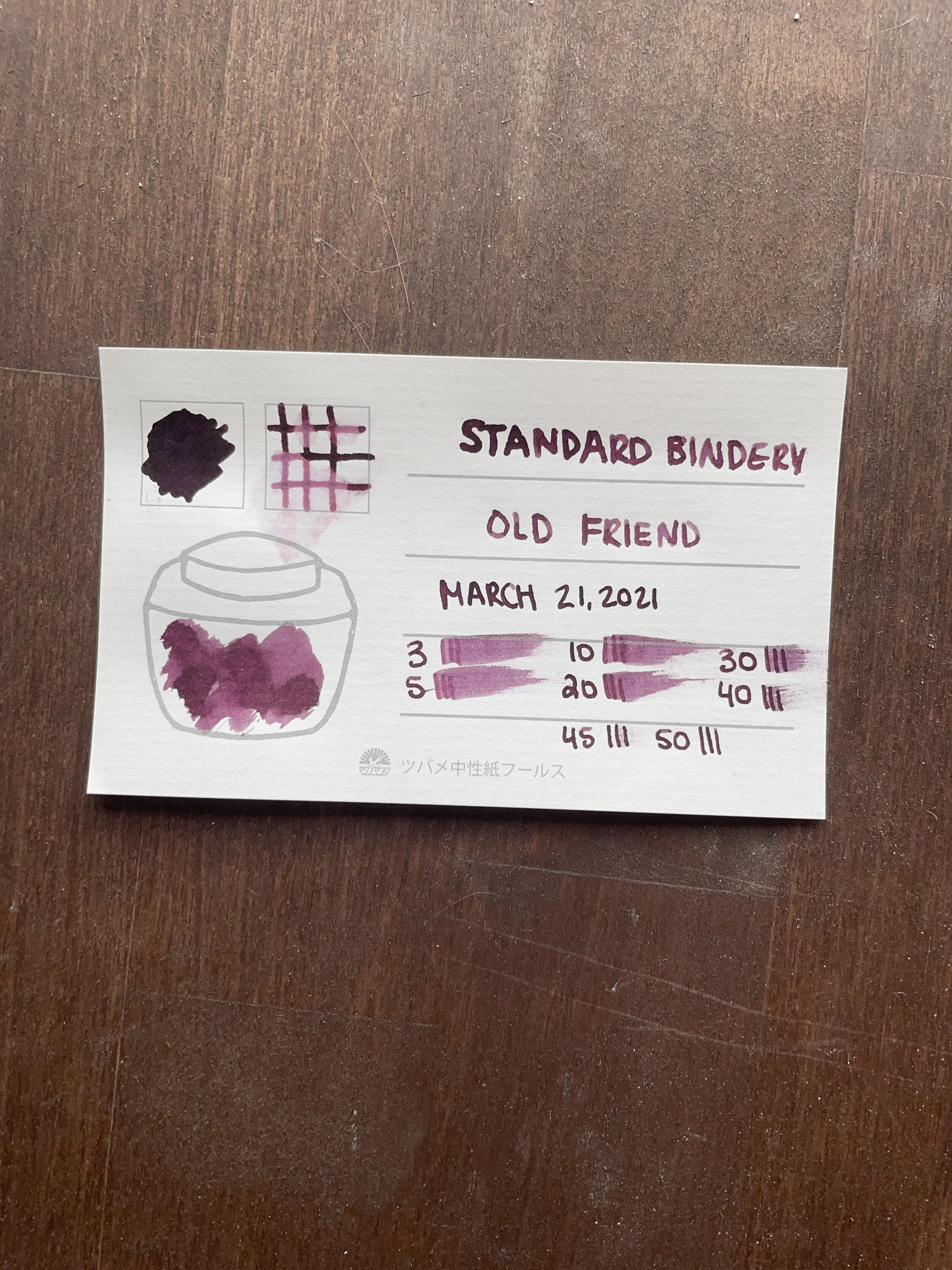 Ink Review 576 Standard Bindery Old Friend — Fountain Pen Pharmacist