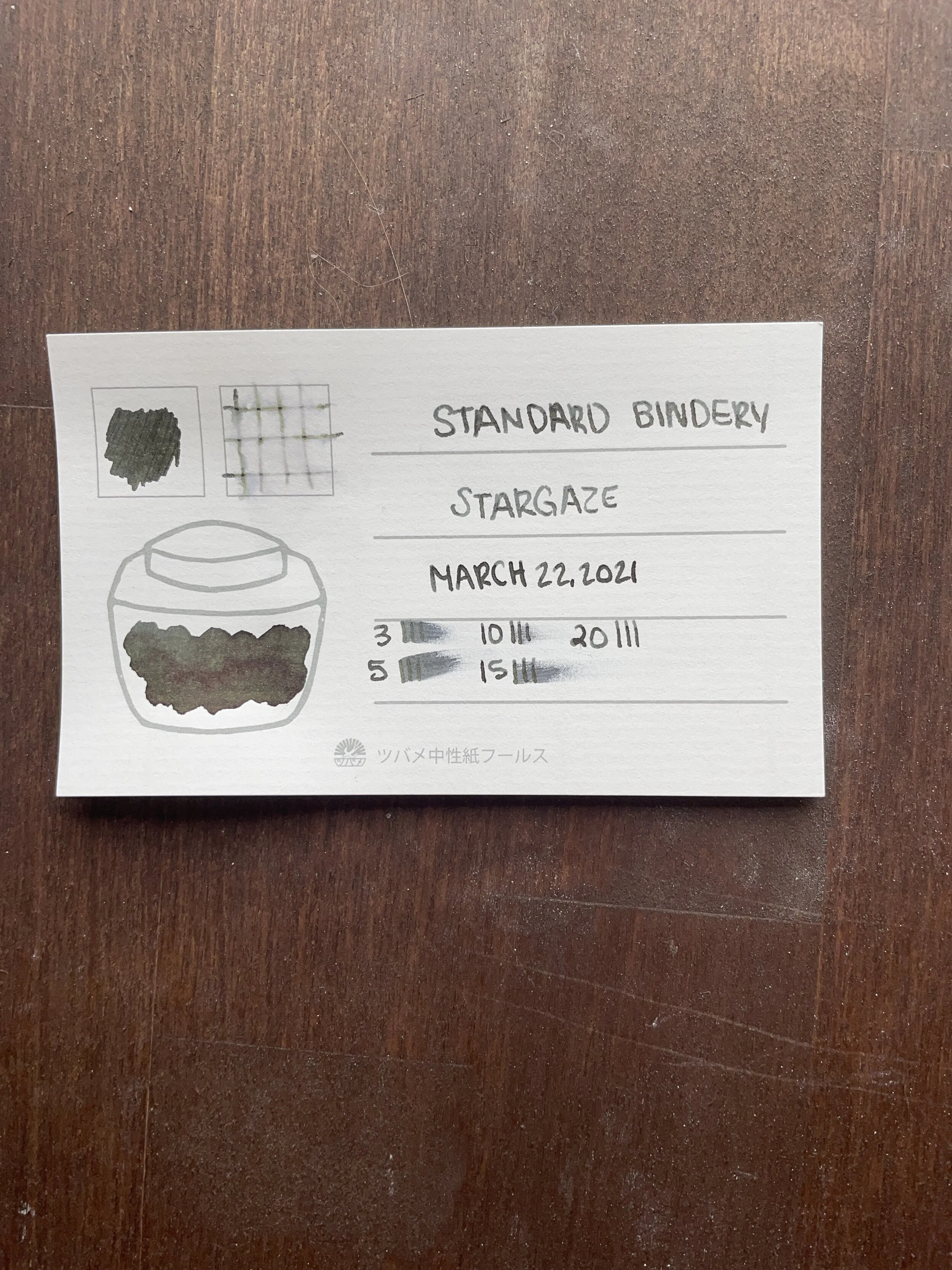 Ink Review 577 Standard Bindery Stargaze — Fountain Pen Pharmacist