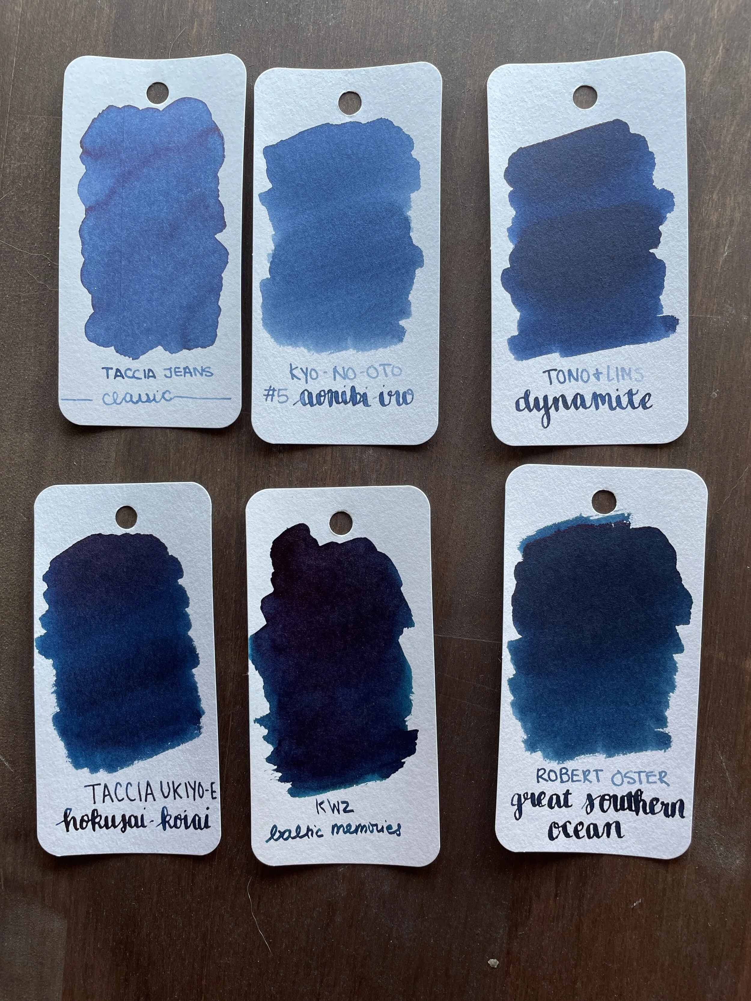 Ink Review 596 Taccia The Jeans Collection Classic Wash — Fountain