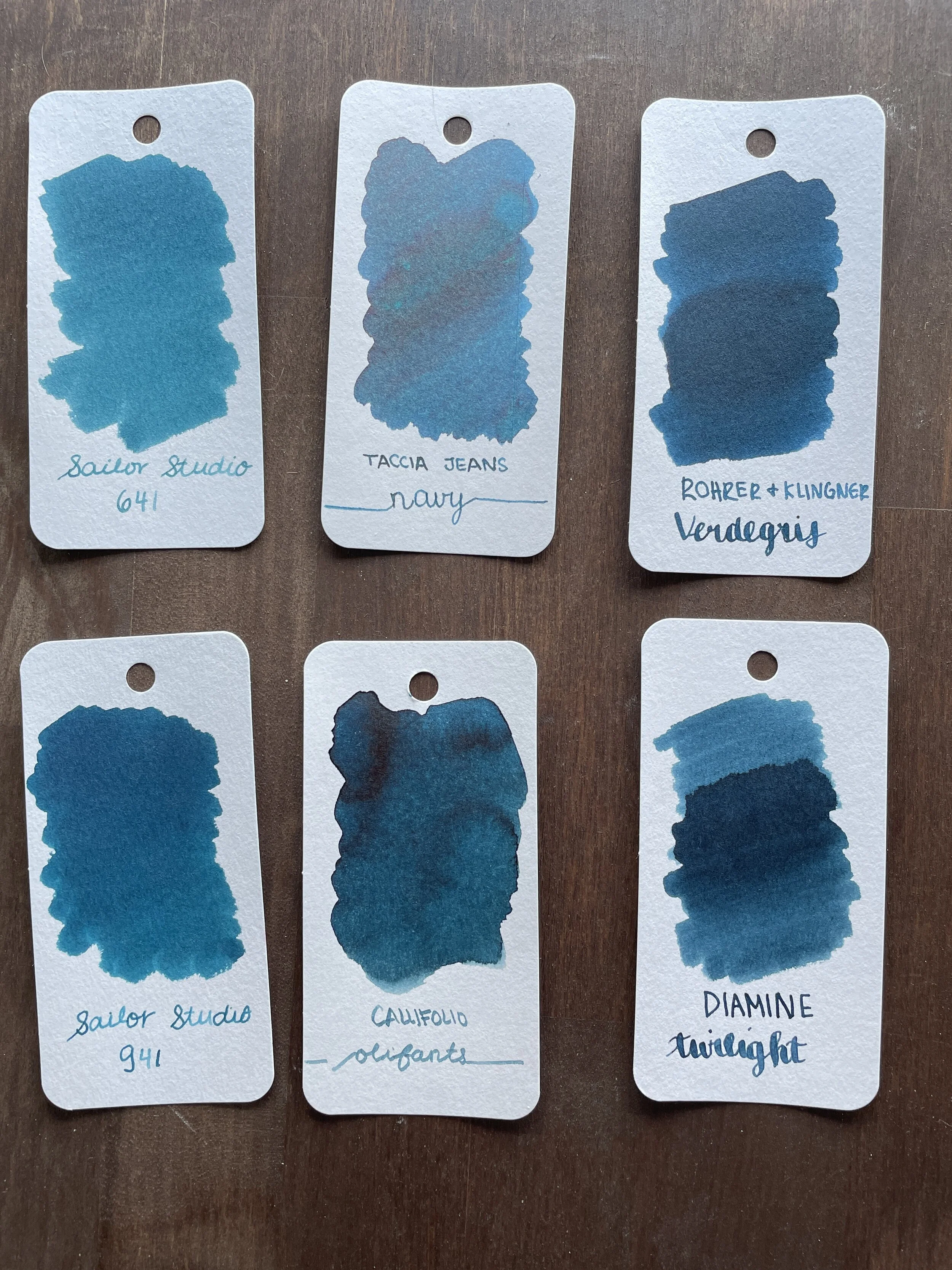 Ink Review 598 Taccia The Jeans Collection Navy Wash — Fountain Pen