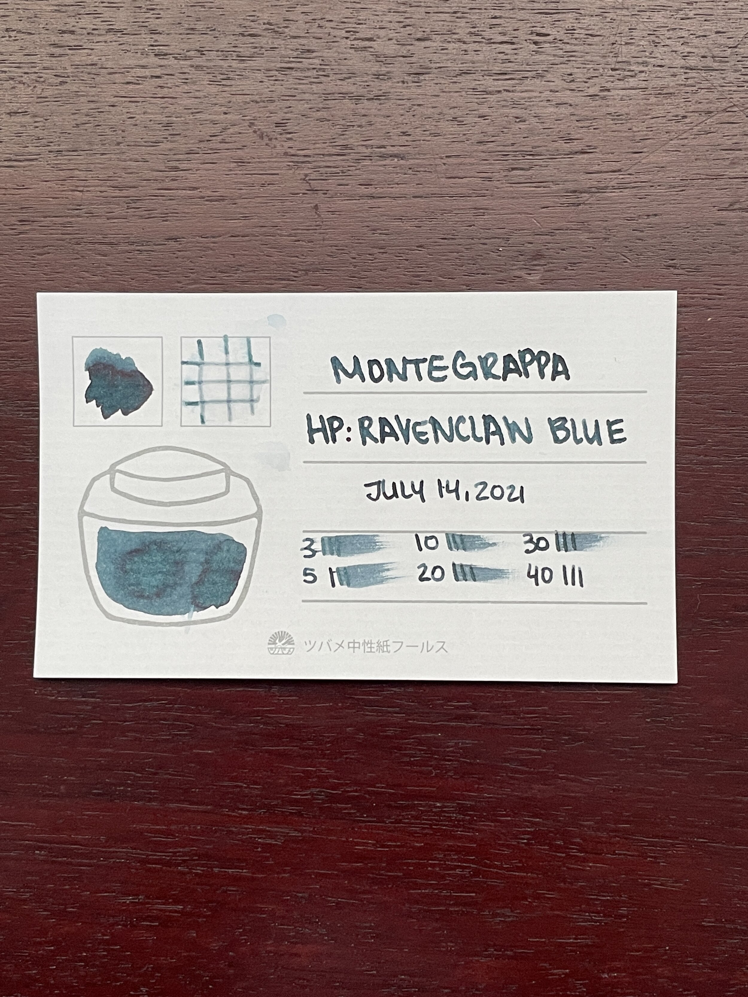 Montegrappa Harry Potter Platform 9 3/4 Pen