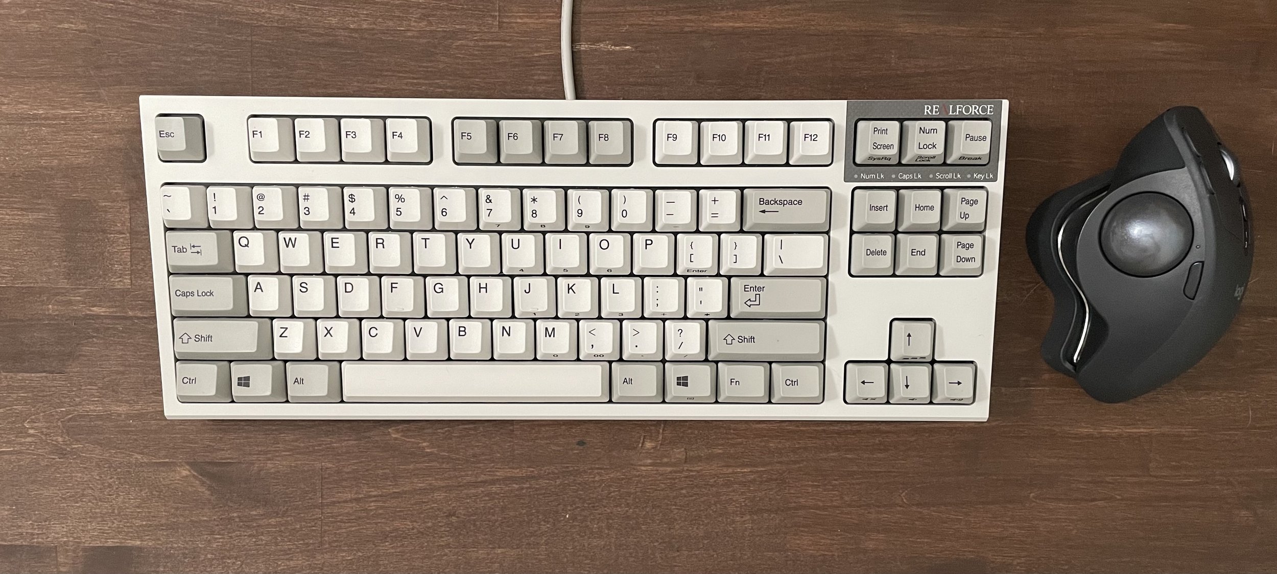  Realforce TKL with silent topre keycaps 