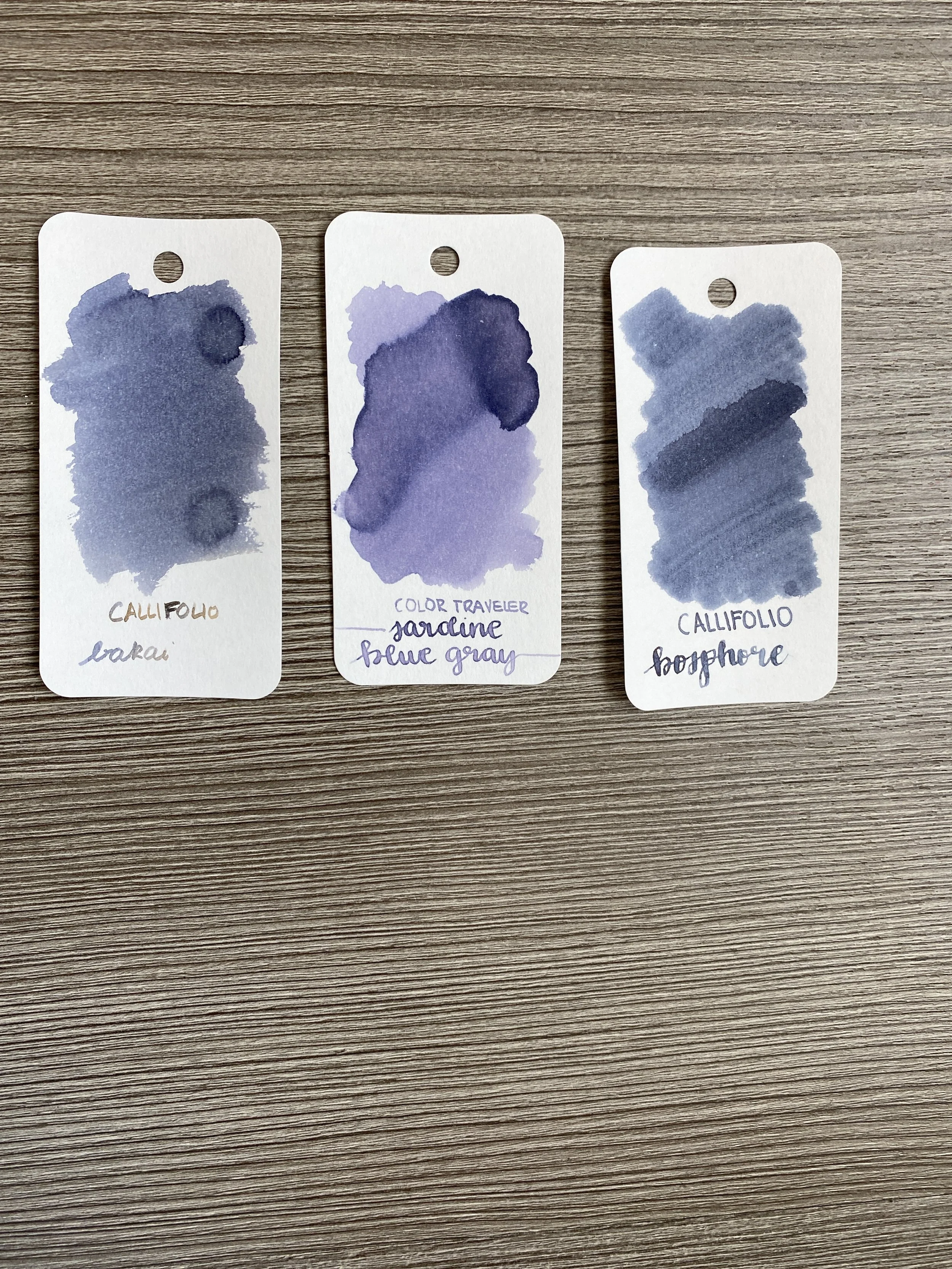 Ink Review 833 Color Traveler Sardine Blue Gray — Fountain Pen Pharmacist