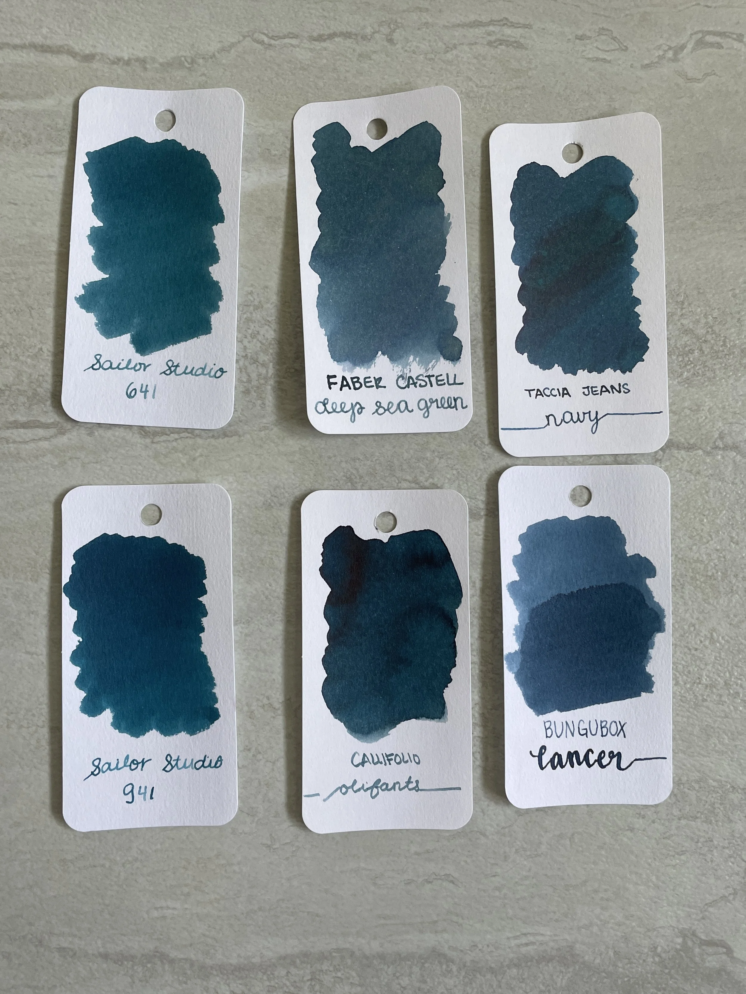 Ink Review 725 Faber Castell Deep Sea Green — Fountain Pen Pharmacist