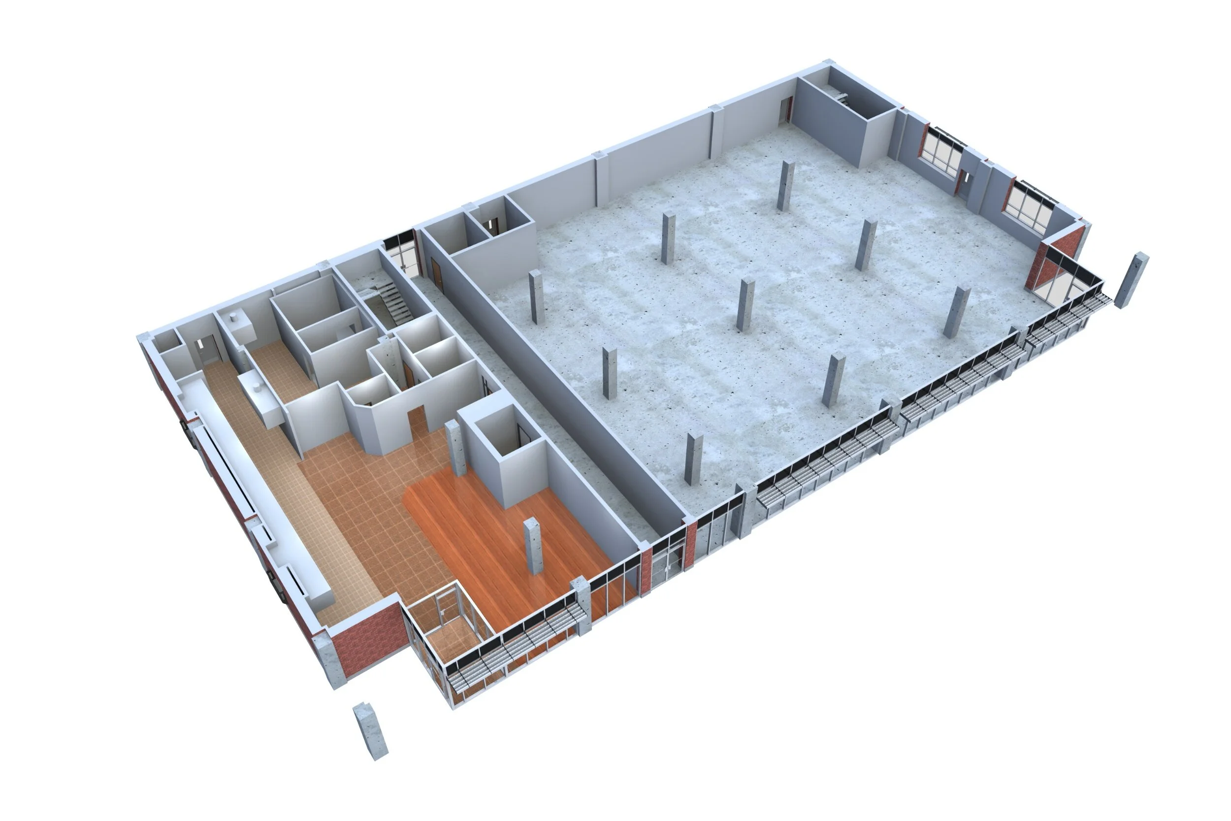 1st Floor Rendering