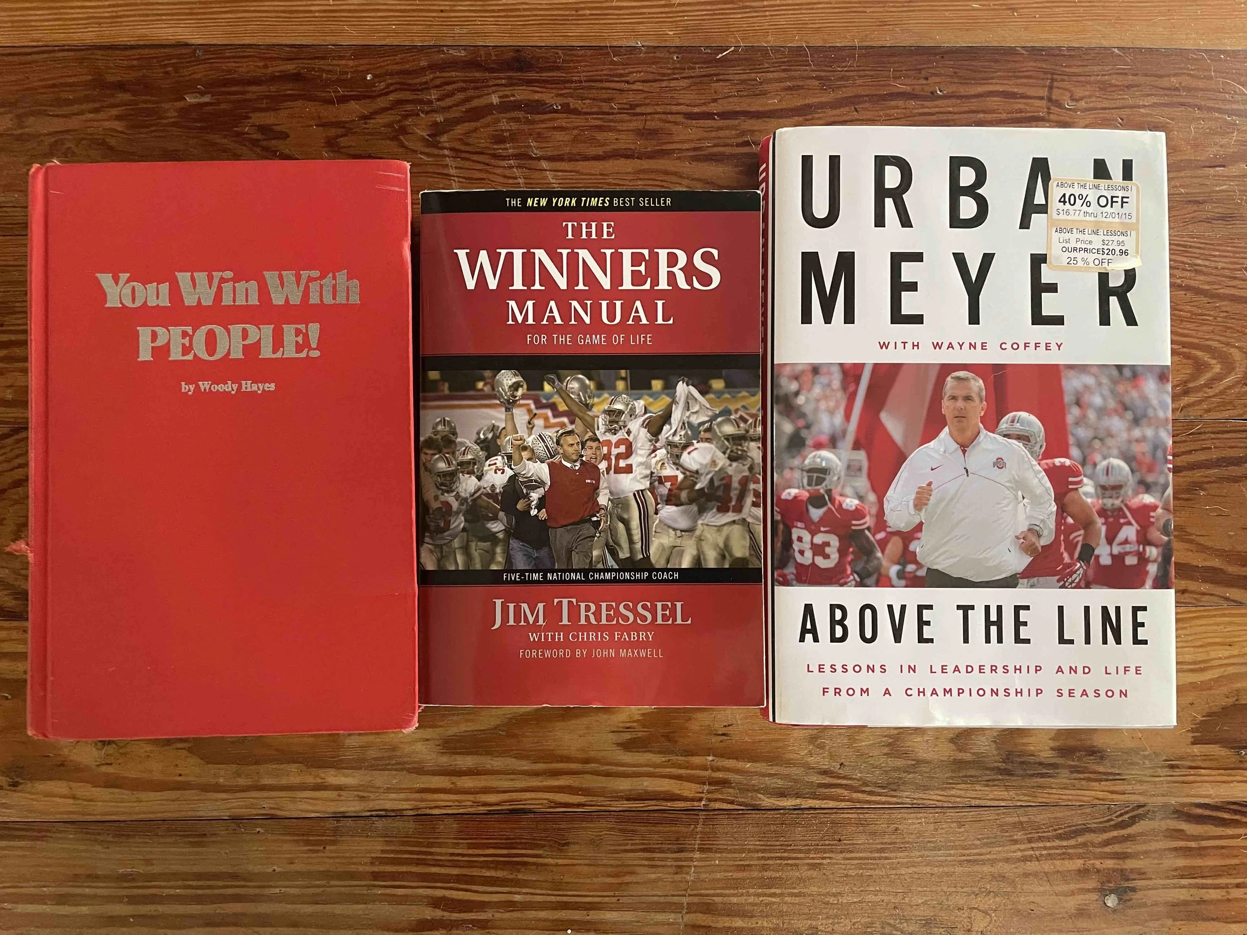 The Battle of the OSU Football Coaches' Leadership Books (190) — The
