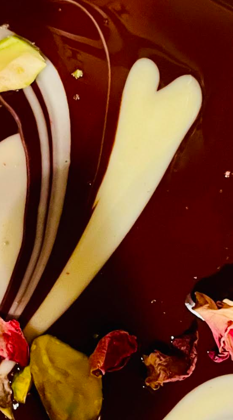 Nest - Valentines Day Dark Chocolate Bark