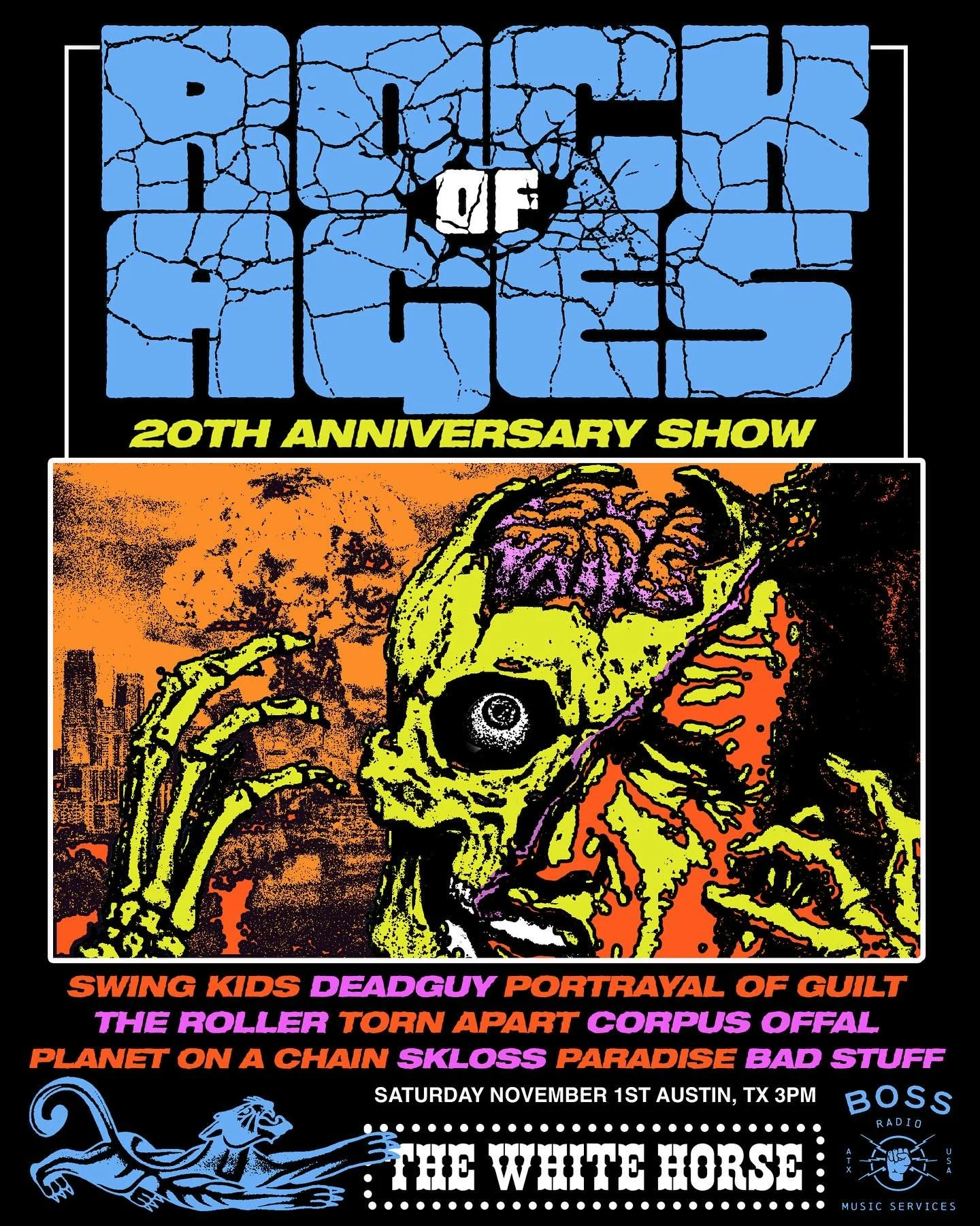 We&rsquo;re honored to be a part of @rockofagestattoo&rsquo;s 20th anniversary, November 1st at @whitehorseatx&hellip;