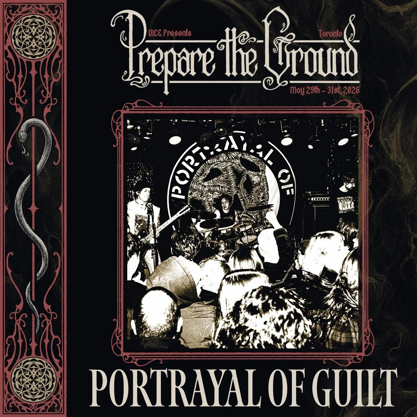 We&rsquo;ve been added to @preparethegroundtoronto, this May in Toronto. Maybe we&rsquo;ll be able to get our own bassist into Canada this time. Fingers crossed, see you then&hellip;

Ticket link in bio.