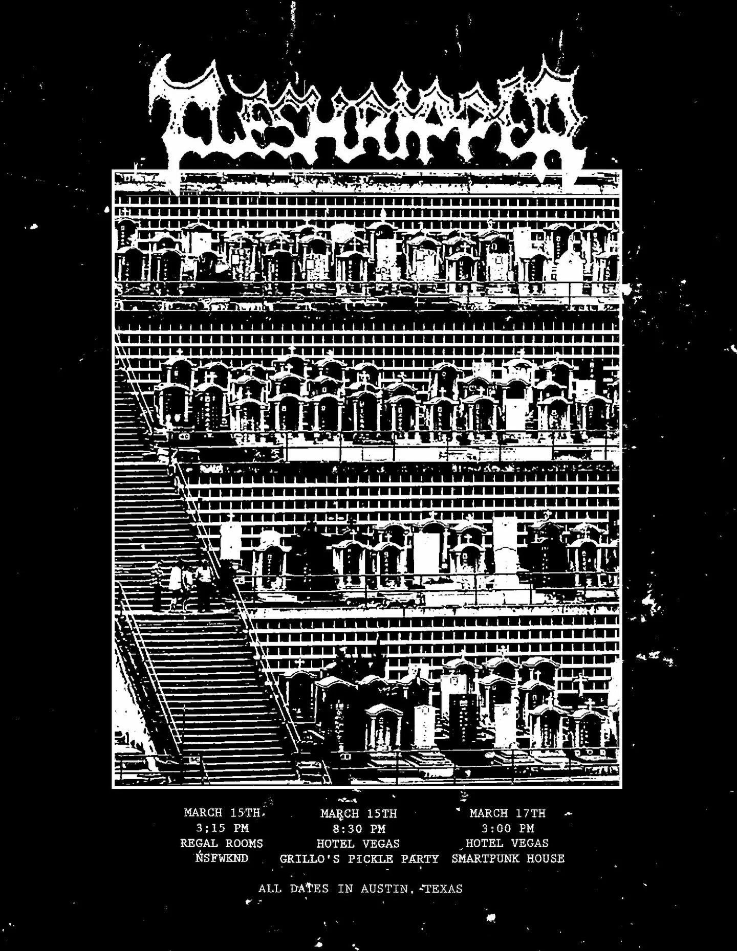 FLESHRIPPER return this weekend for a few select shows in Austin&hellip;