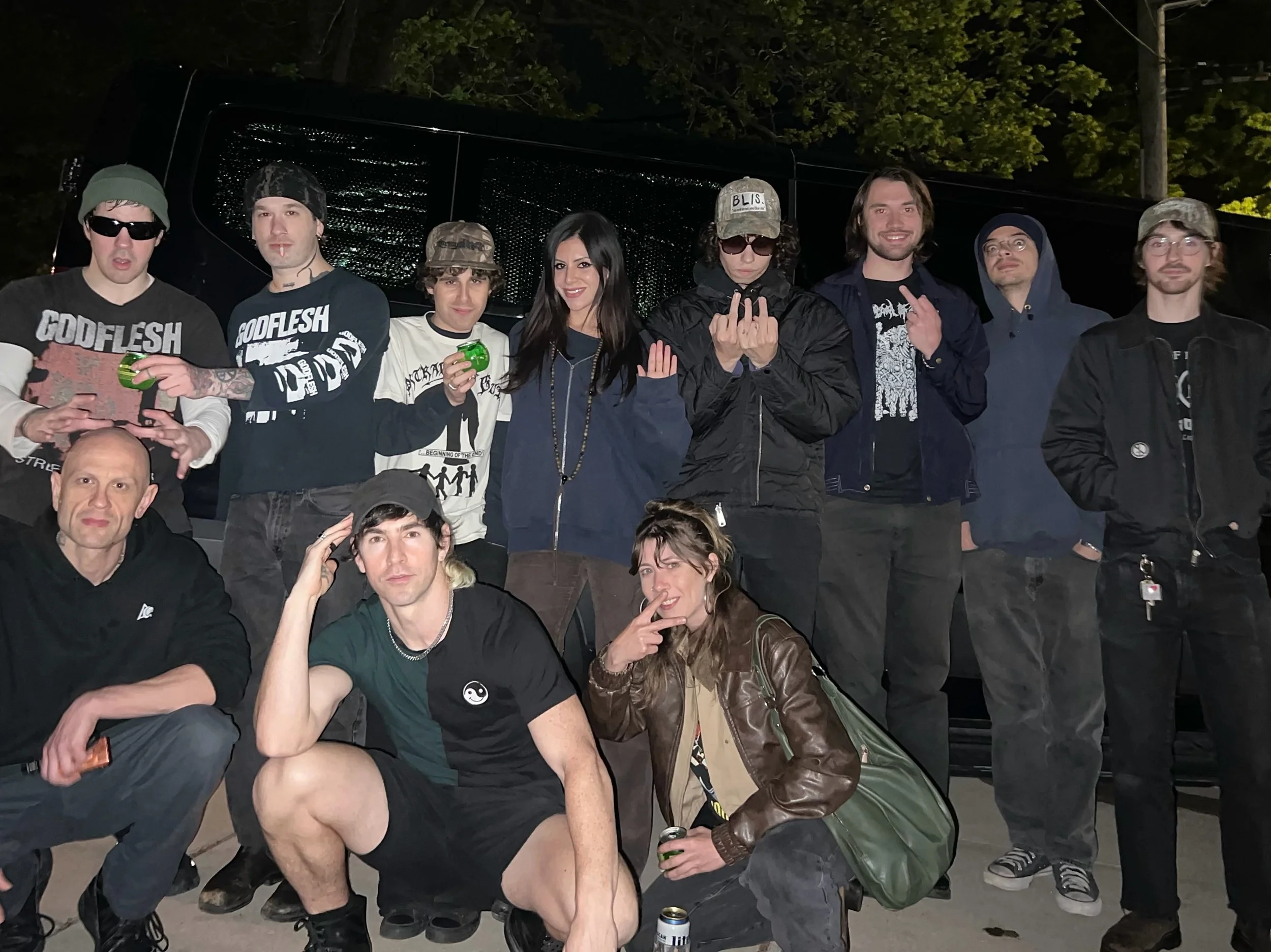 Our run of shows with @taranehsworld ended last night in Wisconsin, we are going to miss them dearly. We link with @halloween.hq tonight in Minneapolis to start the second leg of this tour. Low ticket warning for both this show and Chicago tomorrow, 
