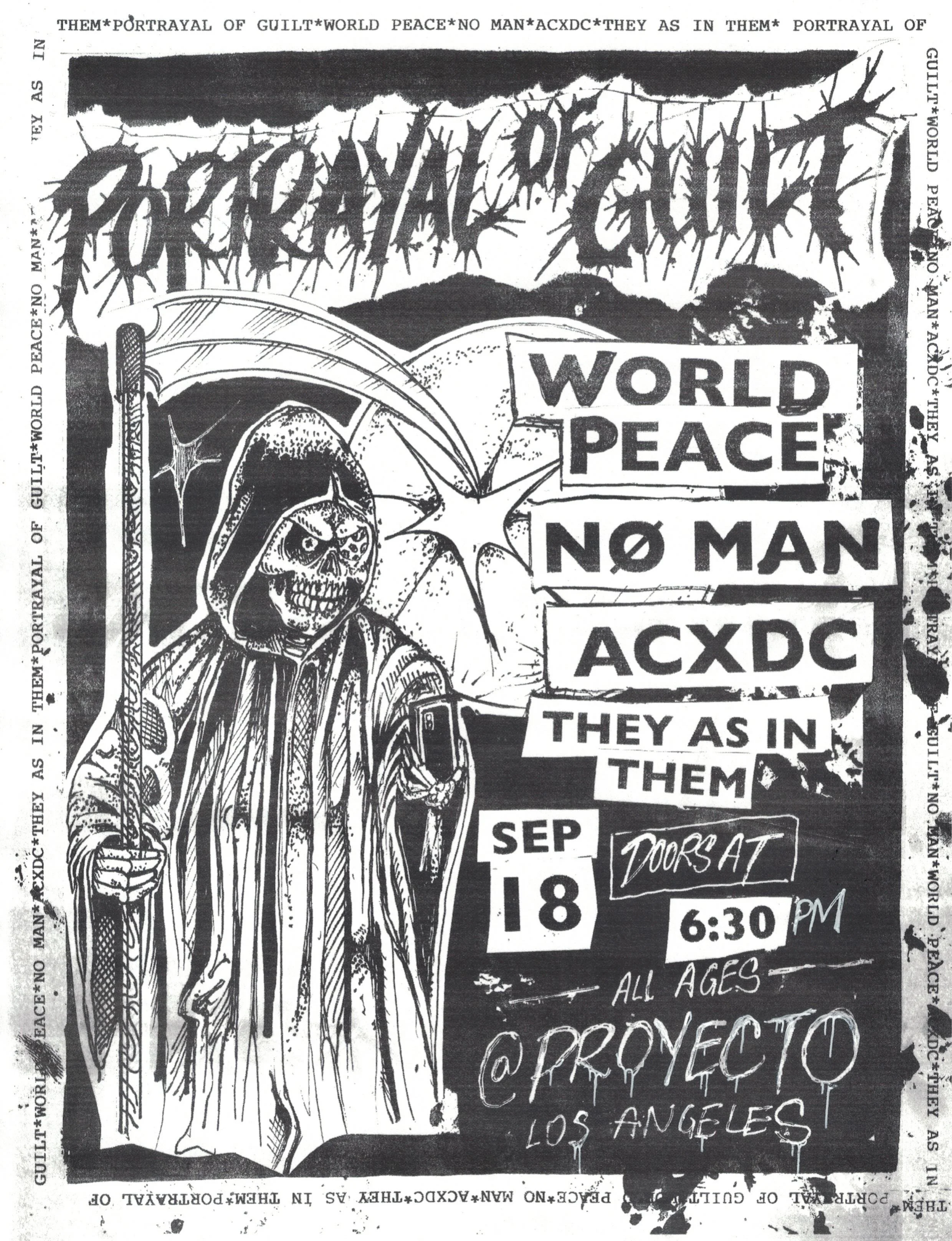 LOS ANGELES 9/18
w/ @worldfuckingpeace, @nomanband, @acxdc_666 &amp; @they.as.in.them

This show will also sell out, so get tickets while you&rsquo;re still able&hellip;

Link in bio.