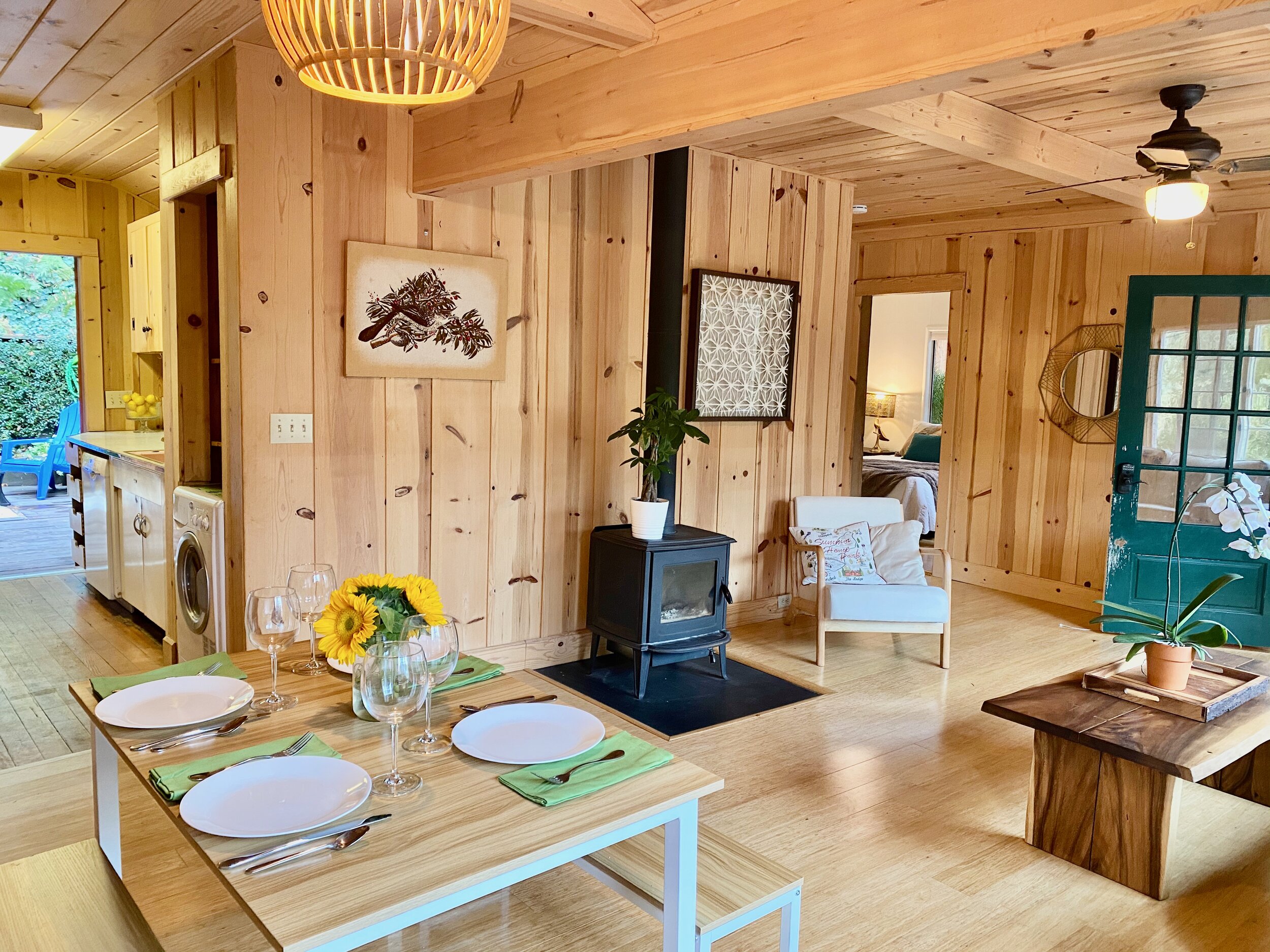 SOLD!  Knotty Pine Cozy - 12110 Summerhome Park Rd, Forestville, CA 95436