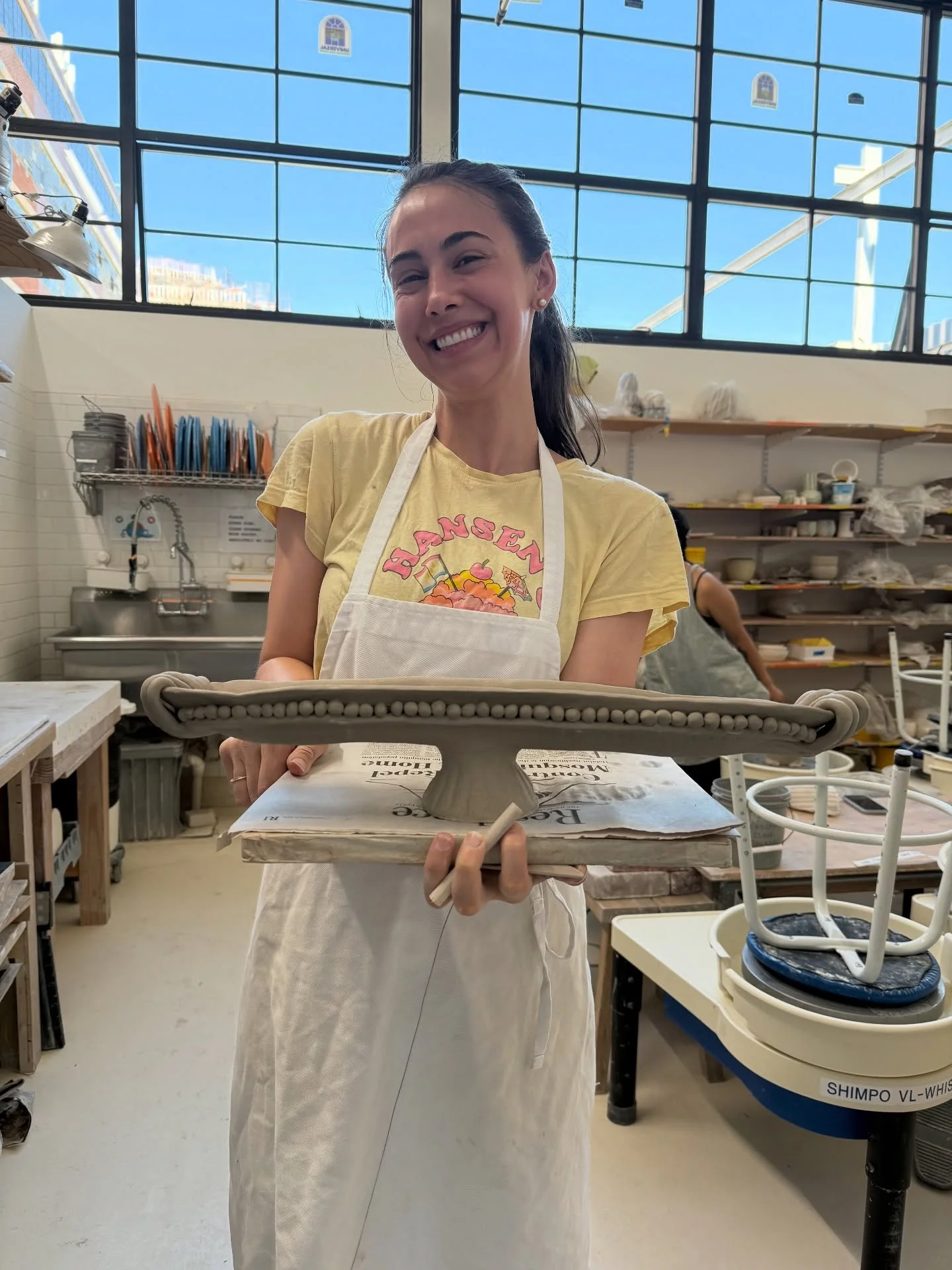 Some pics from our Ceramic Techniques class taught by Jessica Thompson-Lee @jessicathompson_lee . This class explores specific clay-making techniques within both wheel and handbuilding practices. Emphasis will be placed on the material of clay and un