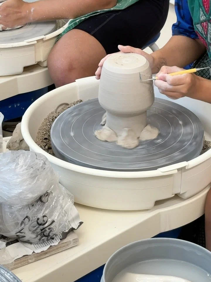 We still have a few spots available in our upcoming semester classes!
Join us on Sunday for Handbuilding, or Thursdays for mixed Wheel Throwing + Handbuilding! Perfect for both returning students and those new to clay.
Sign up now at the link in our 