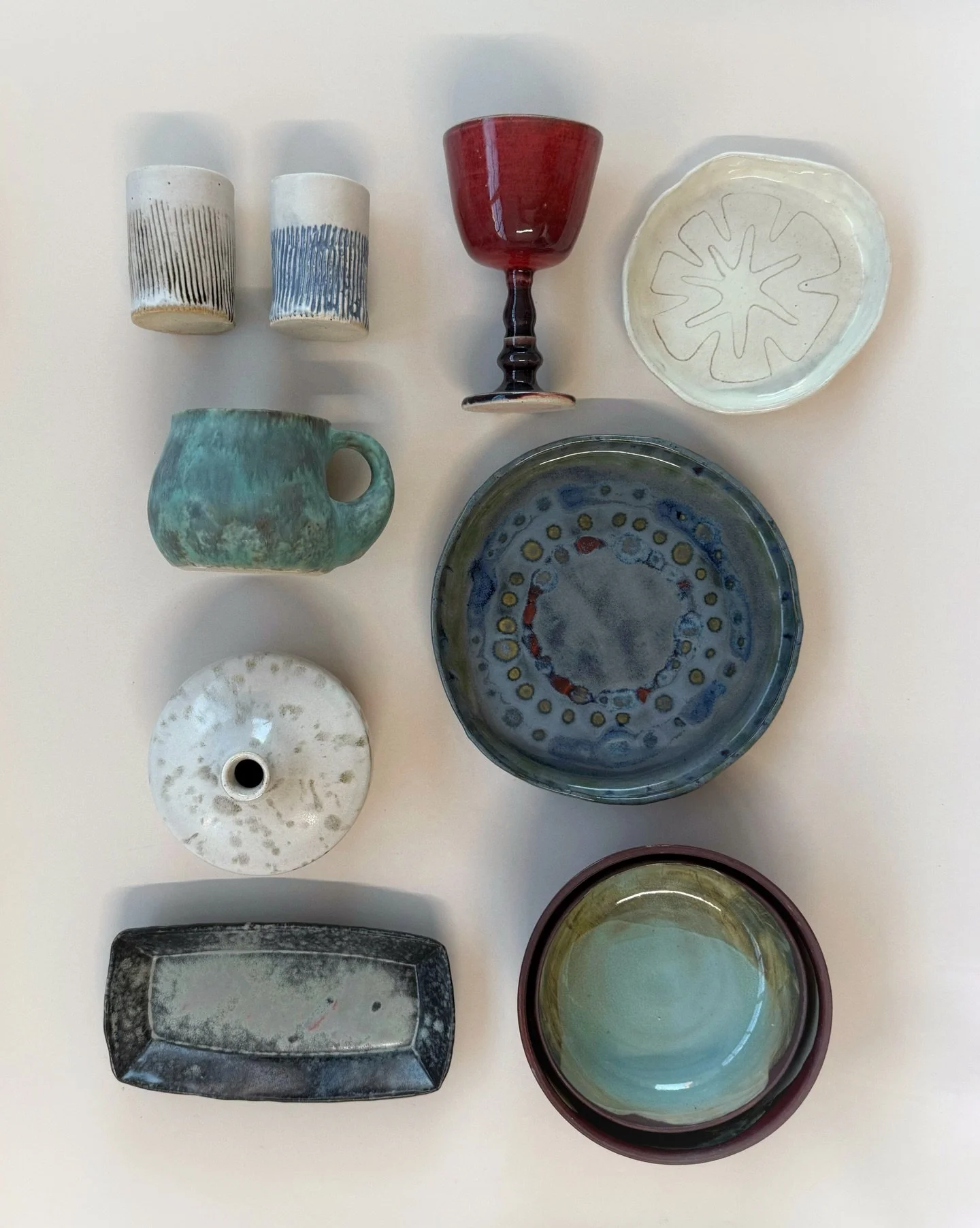 Our students are hard at work! Here is a just a small selection of the incredible pieces coming out of the studio.
No two pieces are alike and we&rsquo;re continually inspired by the creativity our students bring to every piece!
If you&rsquo;ve ever 