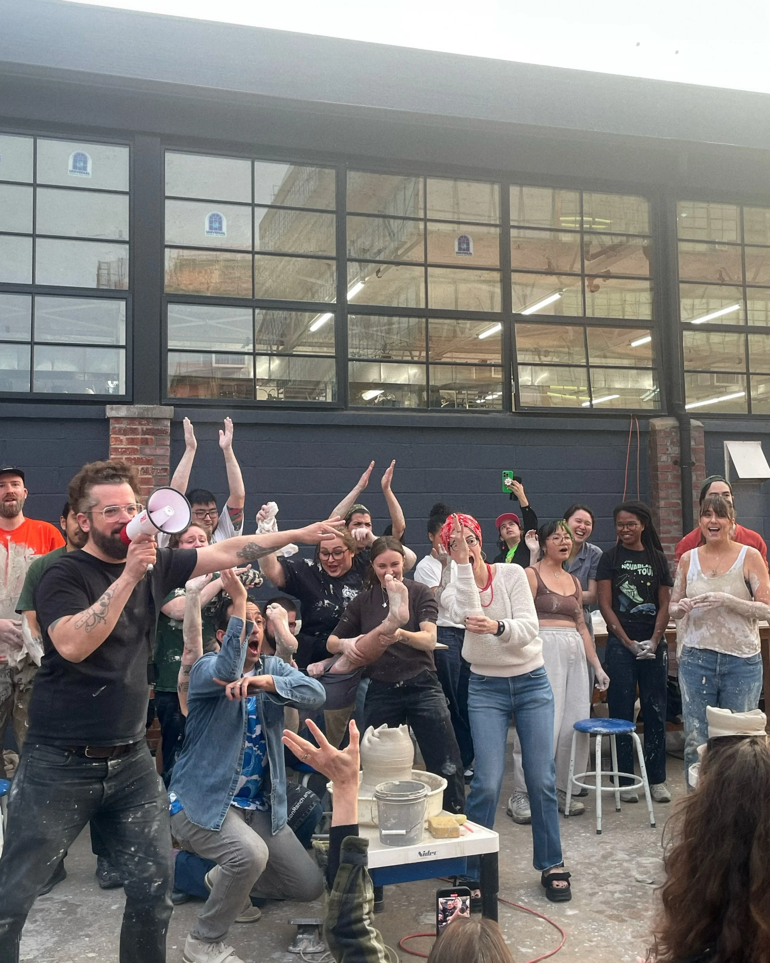 Clay Space and @brooklynceramicartstour are teaming up again for the BCAT Closing Party + Throwdown, in partnership with @GreenpointOpenStudios!

Join us after four days of BCAT for an evening of clay, community, food, drinks, and a Mug &amp; Cup Sal