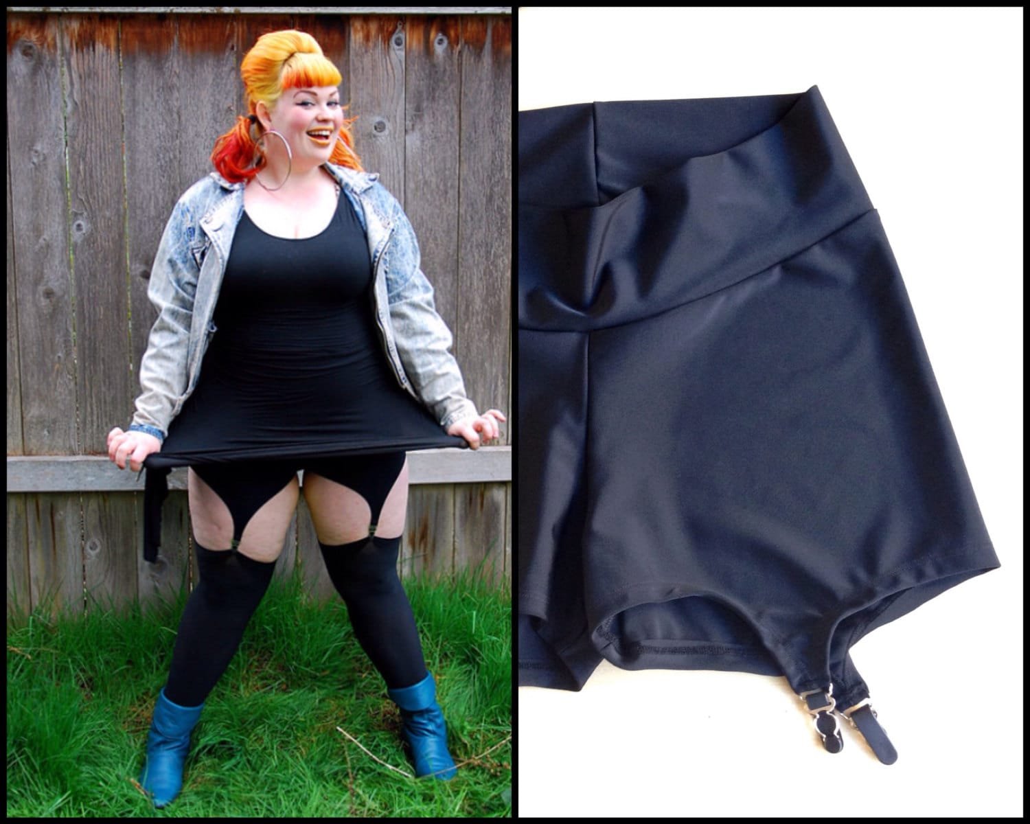 Garter Shorts Recycled Spandex Made To Order — ALLIHALLA
