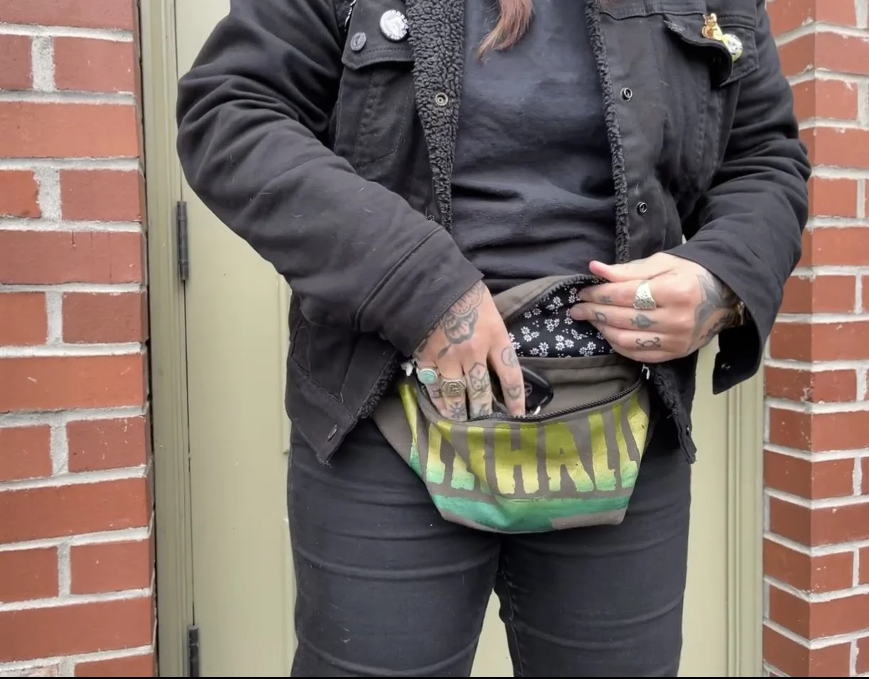 Steampunk Punk Fanny Pack Fanny Pack Retro Punk Crossbody Bag