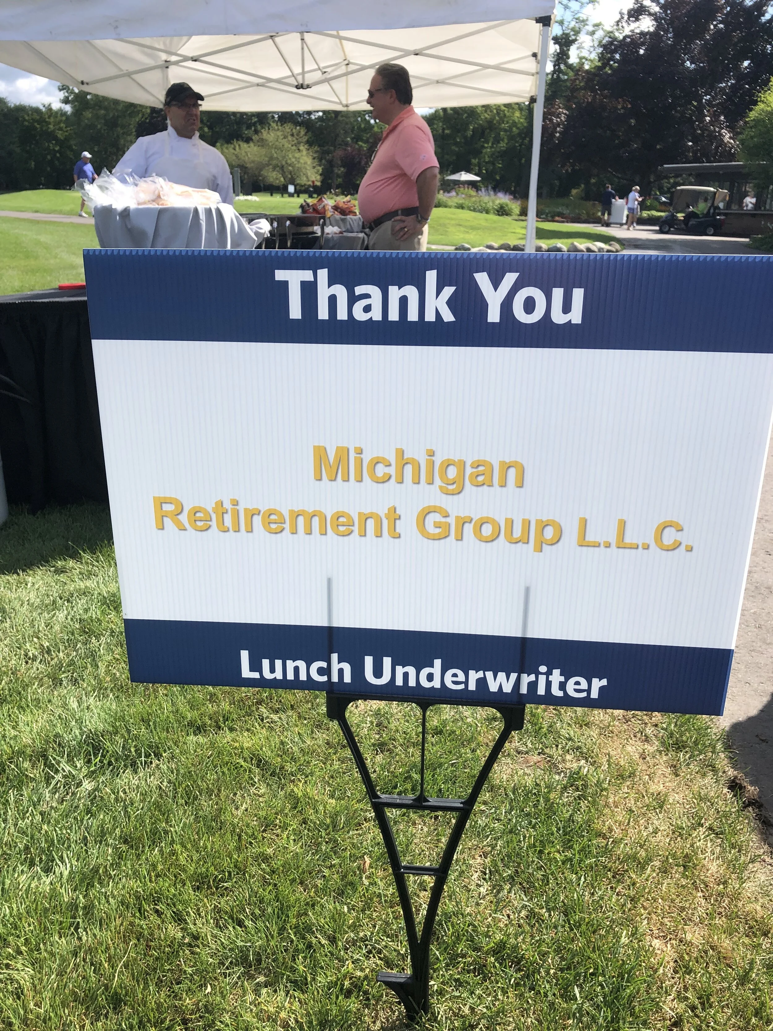 SPONSORSHIP OF ST JOHN GOLF OUTING